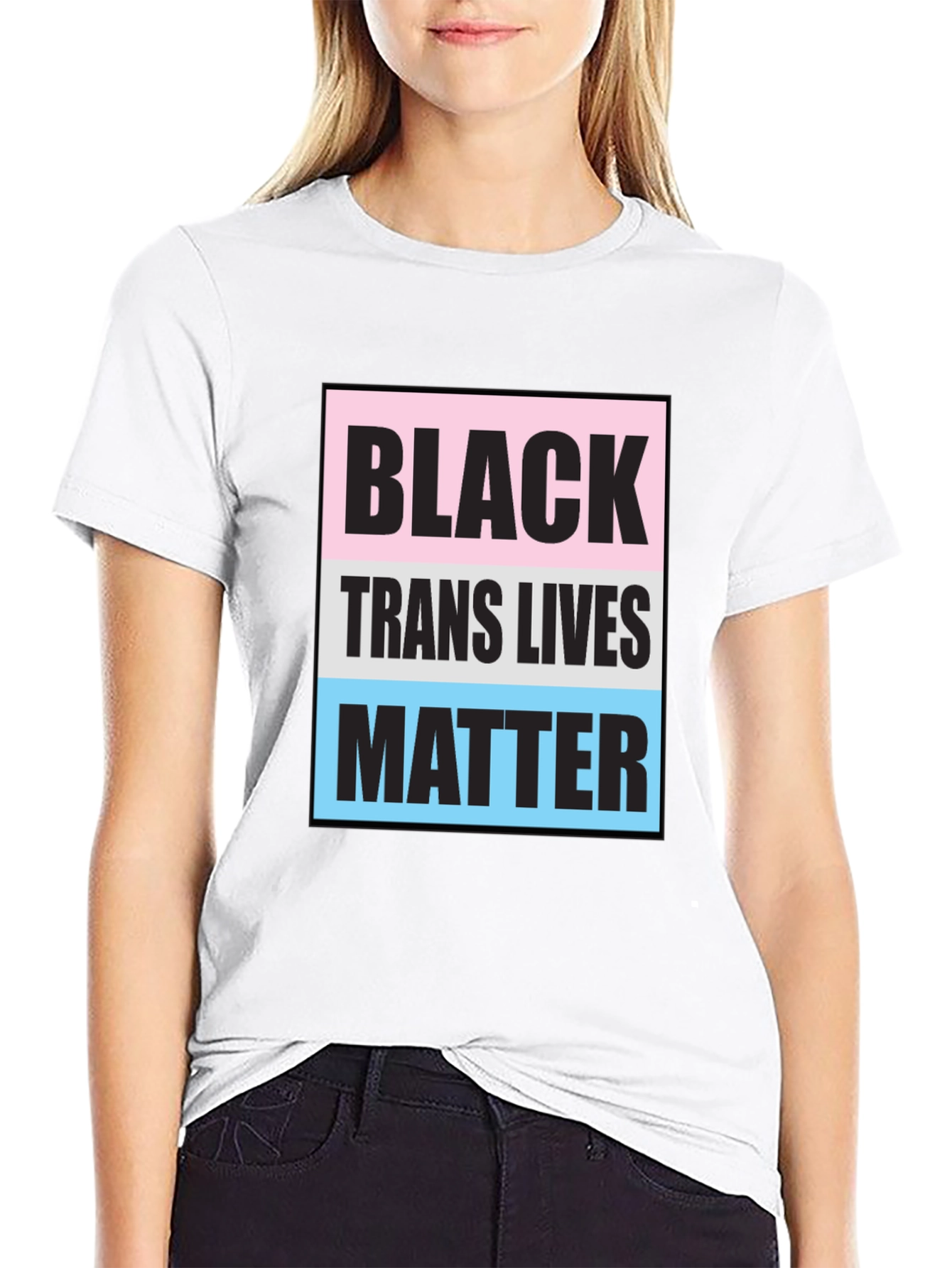 Black Trans Lives Matter T-Shirt - Unisex Activism Tee
