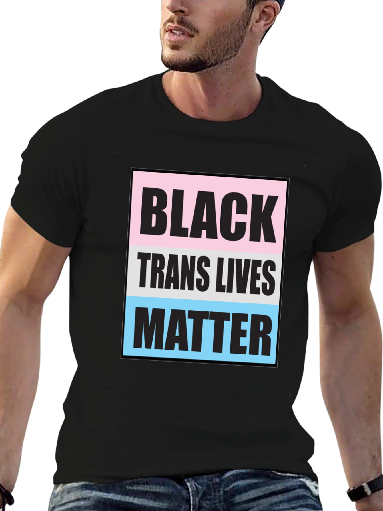 Black Trans Lives Matter T-Shirt - Unisex Activism Tee