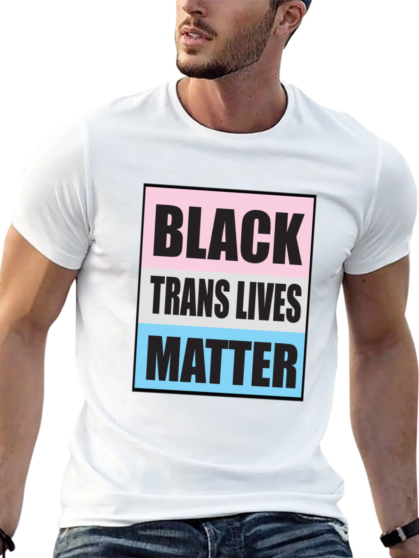 Black Trans Lives Matter T-Shirt - Unisex Activism Tee