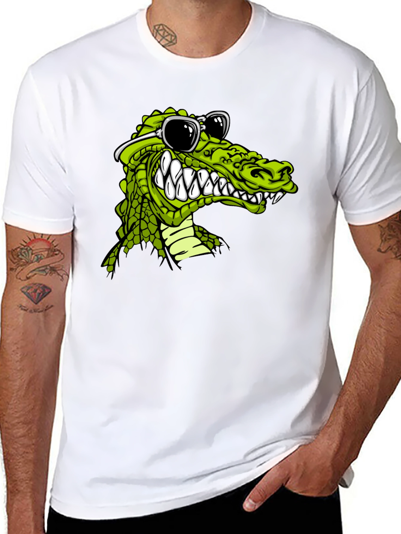 Cool Alligator Graphic Tee