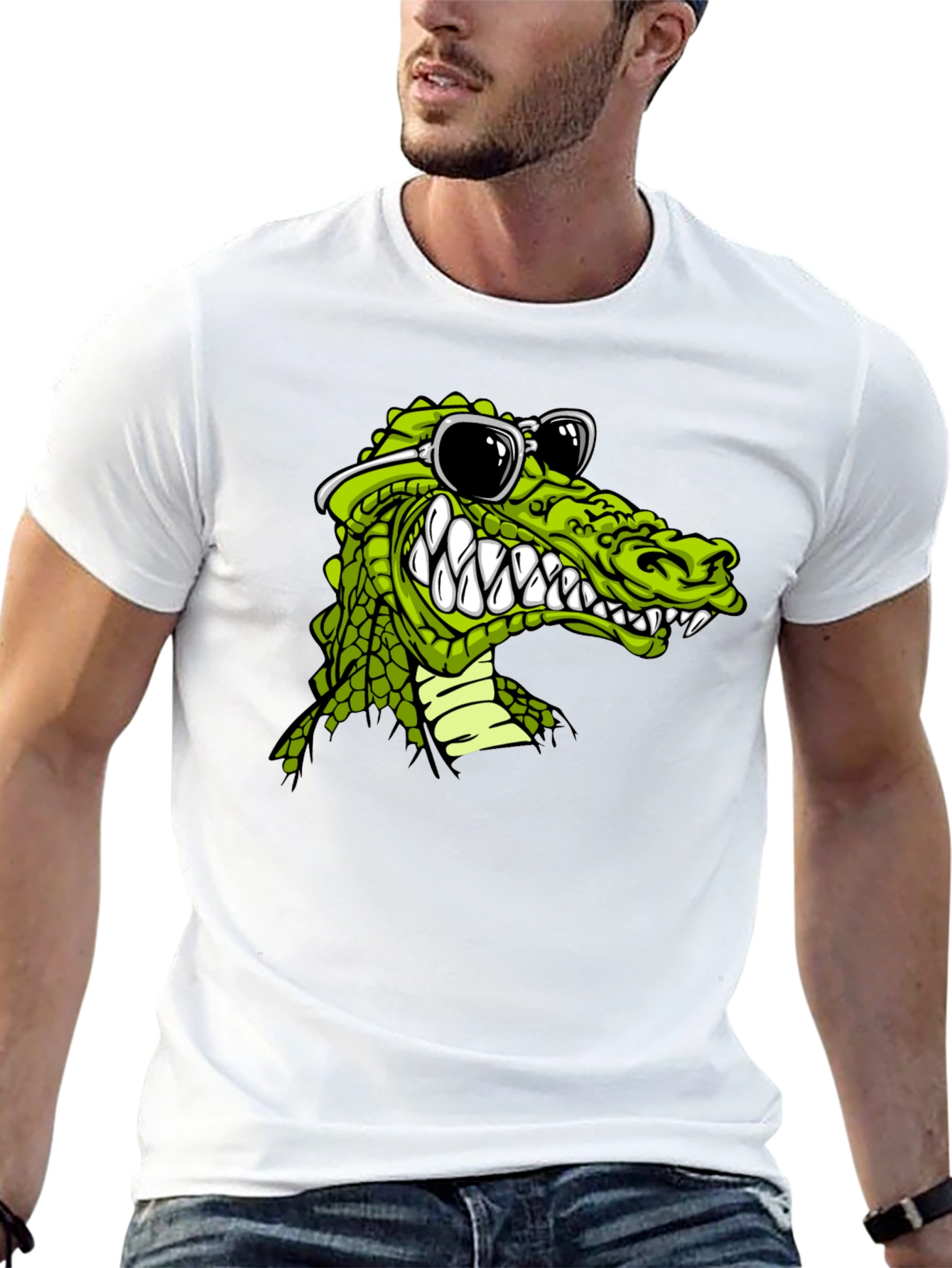 Cool Alligator Graphic Tee
