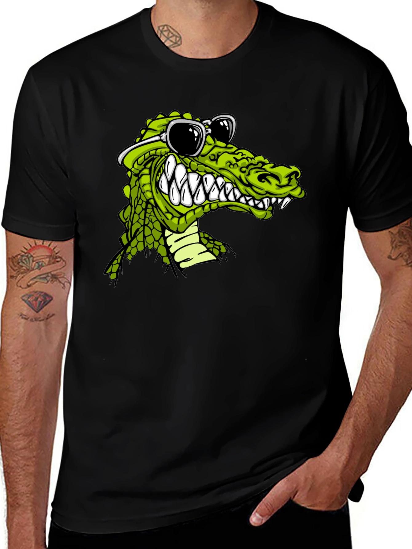 Cool Alligator Graphic Tee