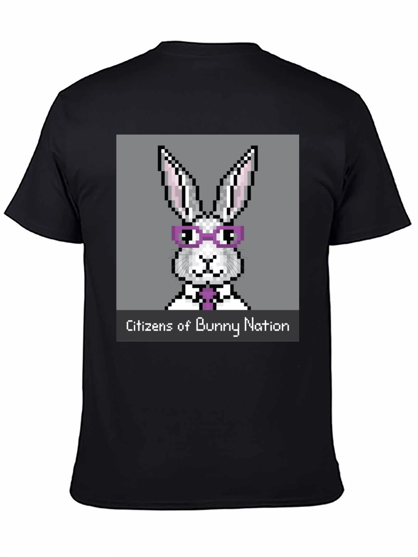 Citizens of Bunny Nation Pixel Art T-Shirt