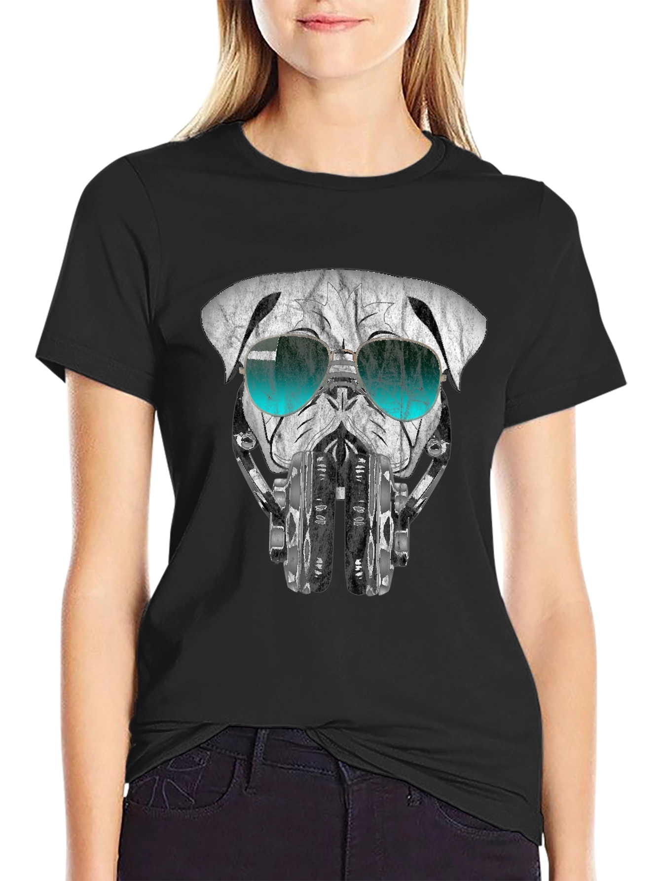 Pug DJ Graphic Tee