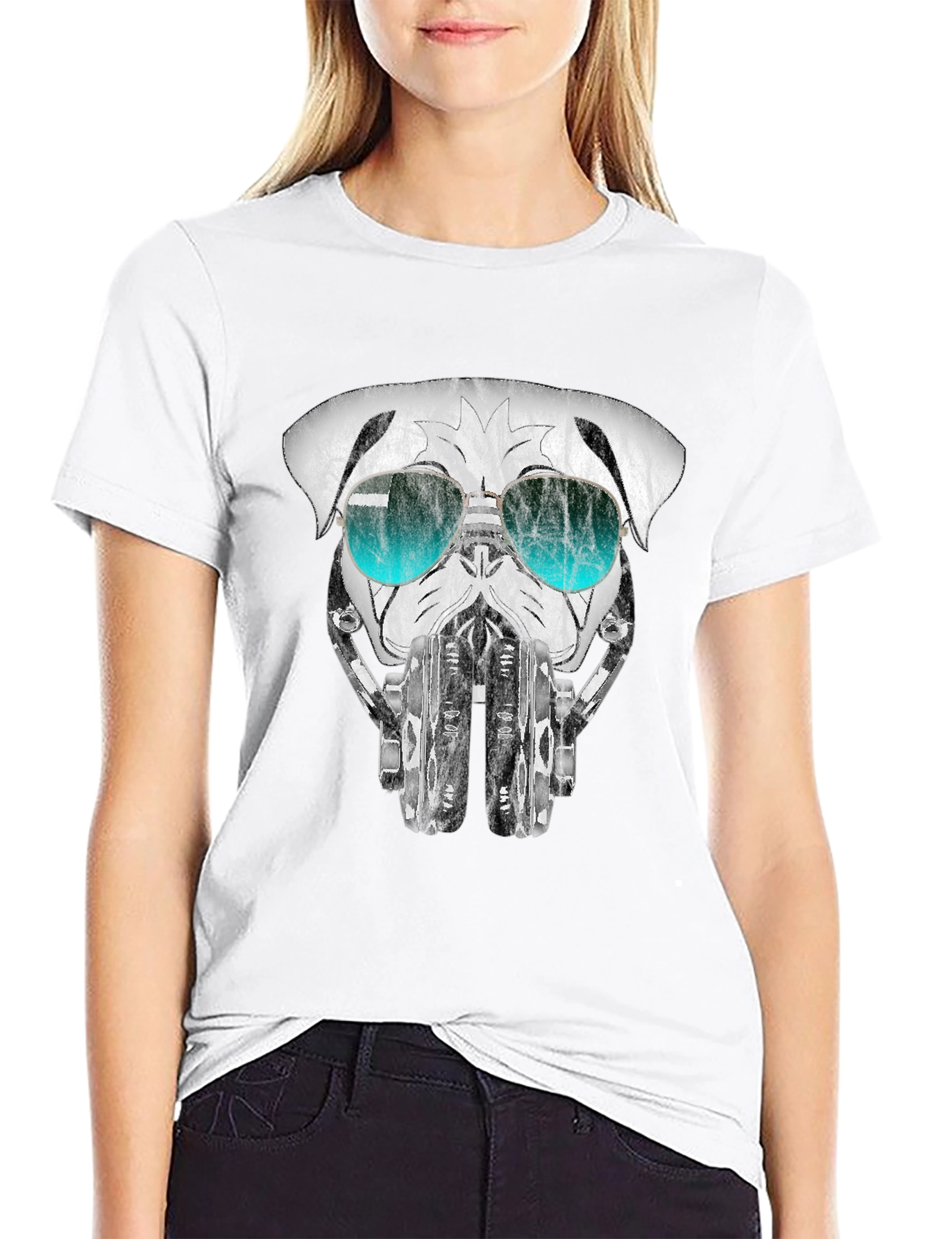 Pug DJ Graphic Tee