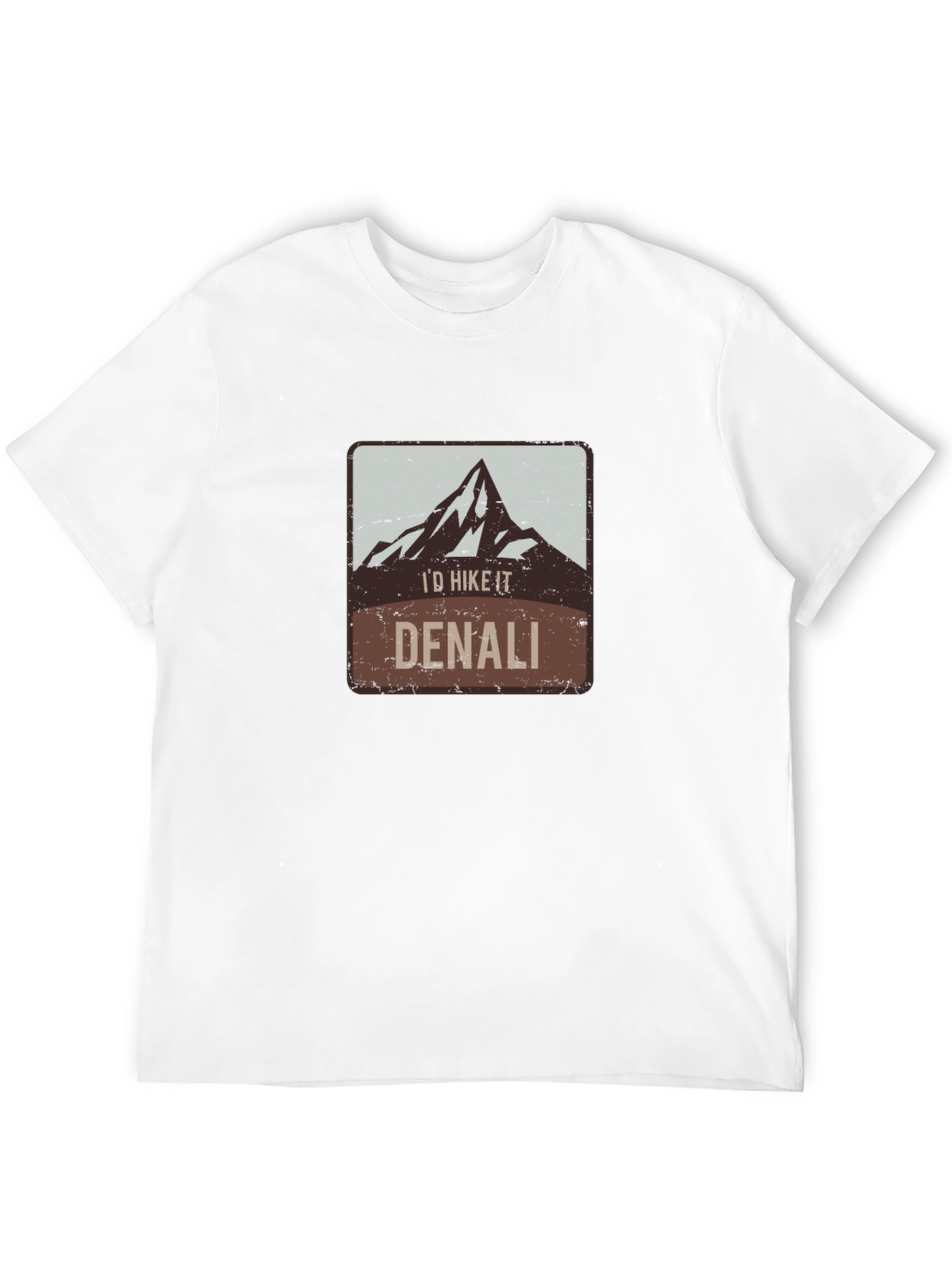 Id Hike It Denali Black Graphic Tee