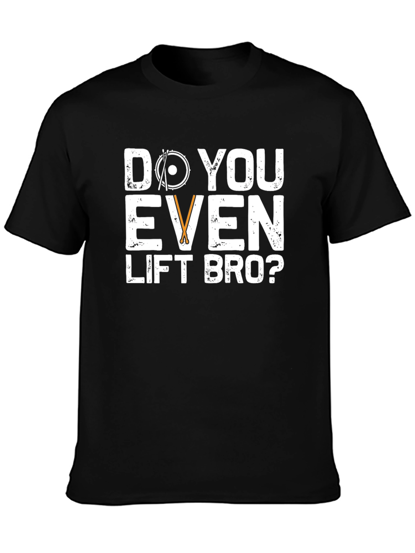 Do You Even Lift Bro? Black Graphic T-Shirt