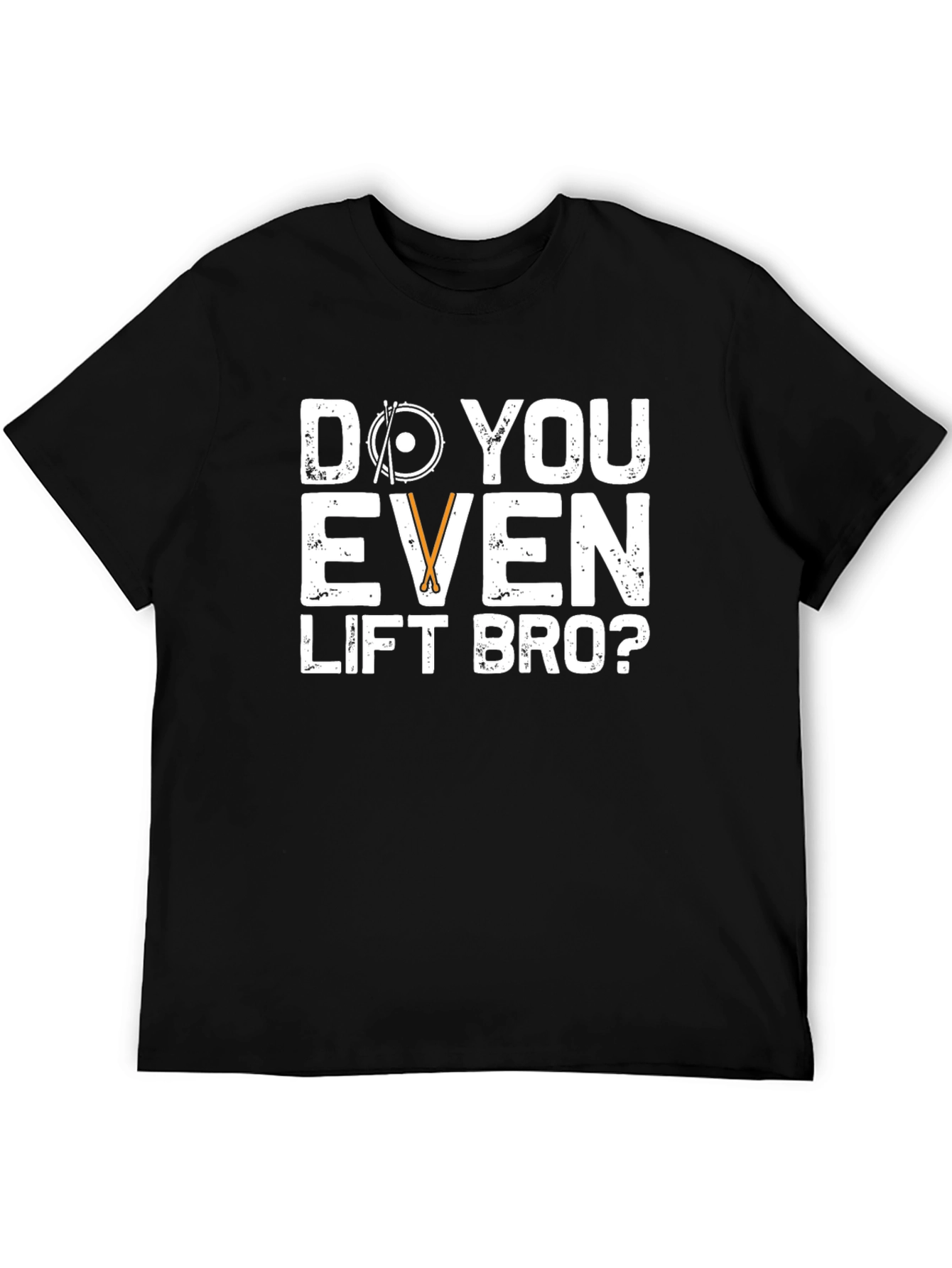 Do You Even Lift Bro? Black Graphic T-Shirt