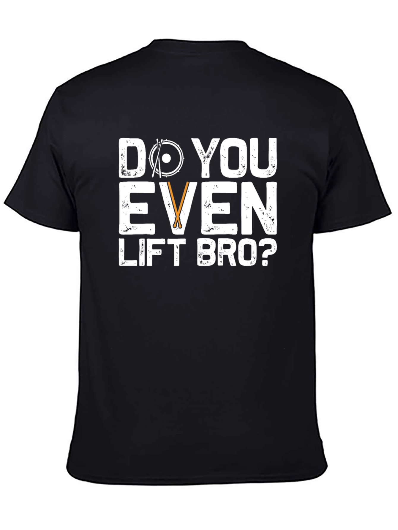 Do You Even Lift Bro? Black Graphic T-Shirt