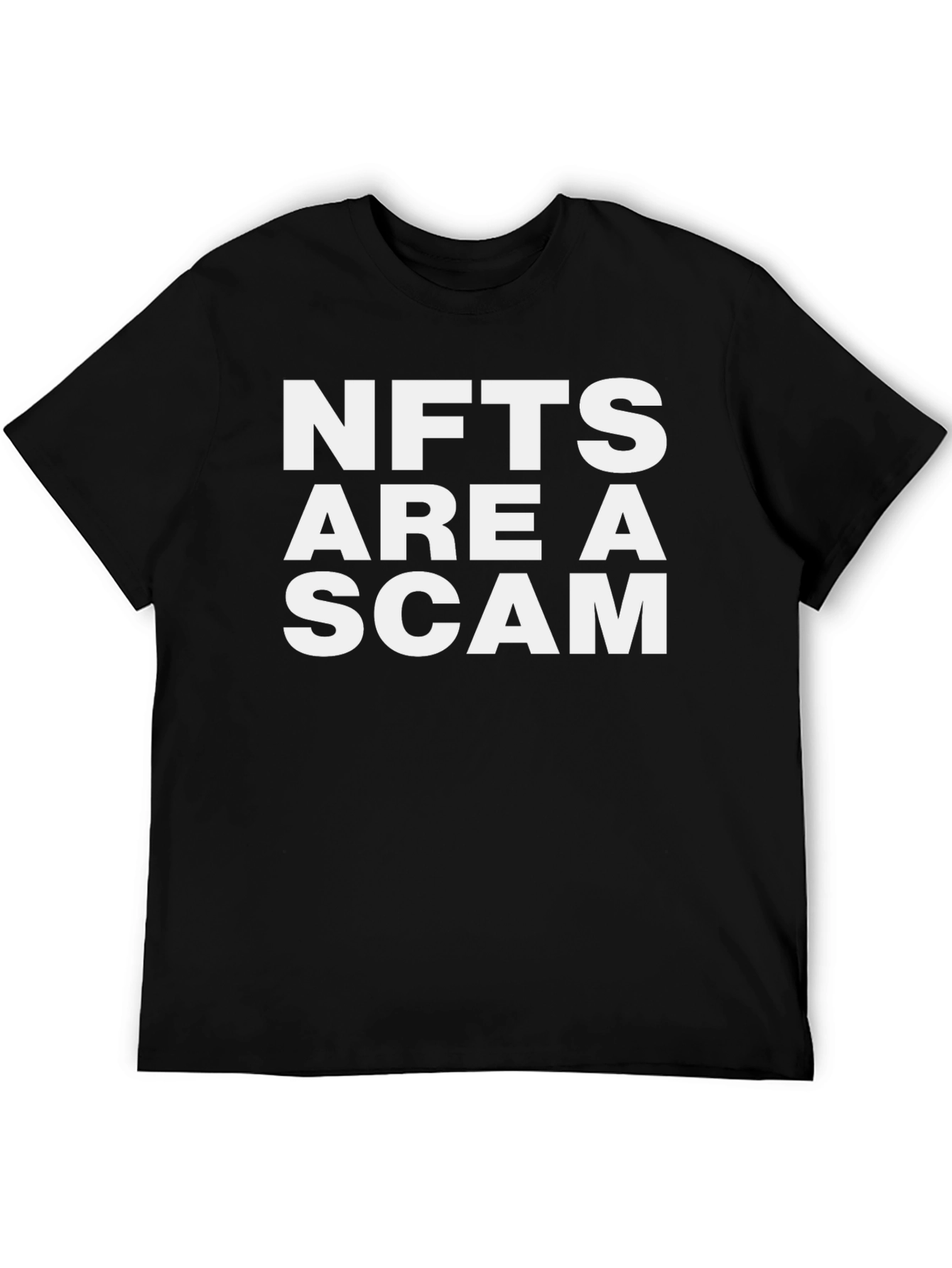 NFTs Are a Scam Graphic Tee - Anti-NFT T-Shirt