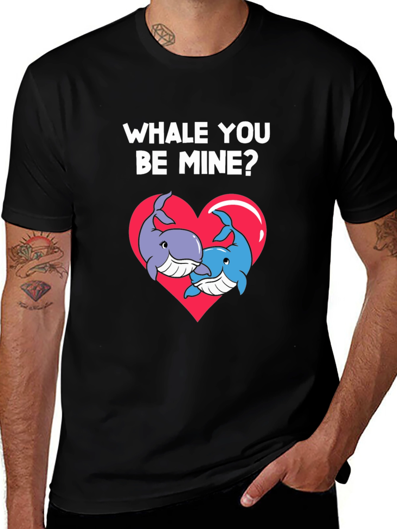 Whale You Be Mine? Graphic T-Shirt