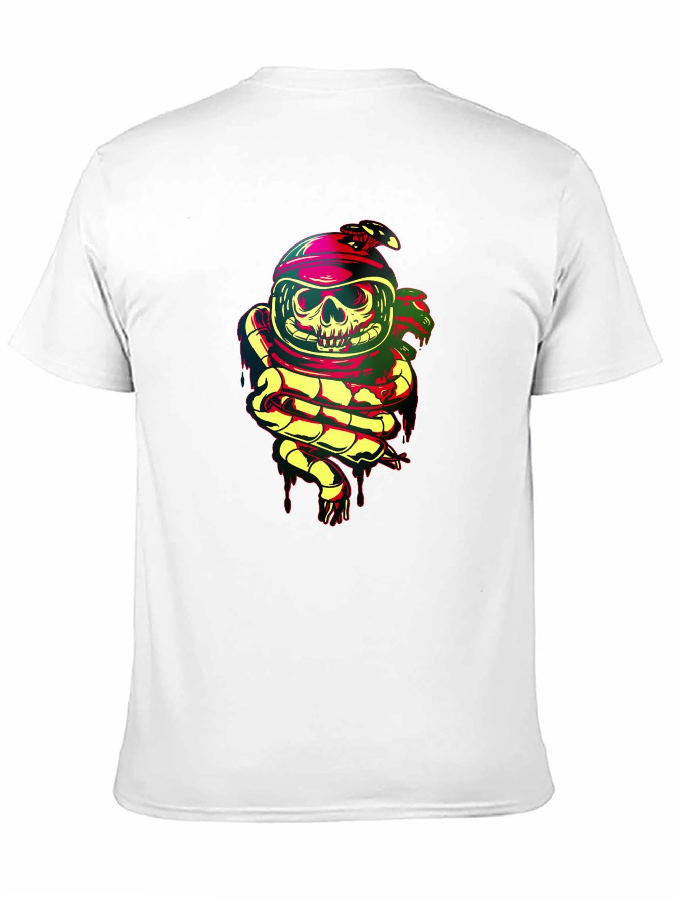 Skull Astronaut Snake T-Shirt