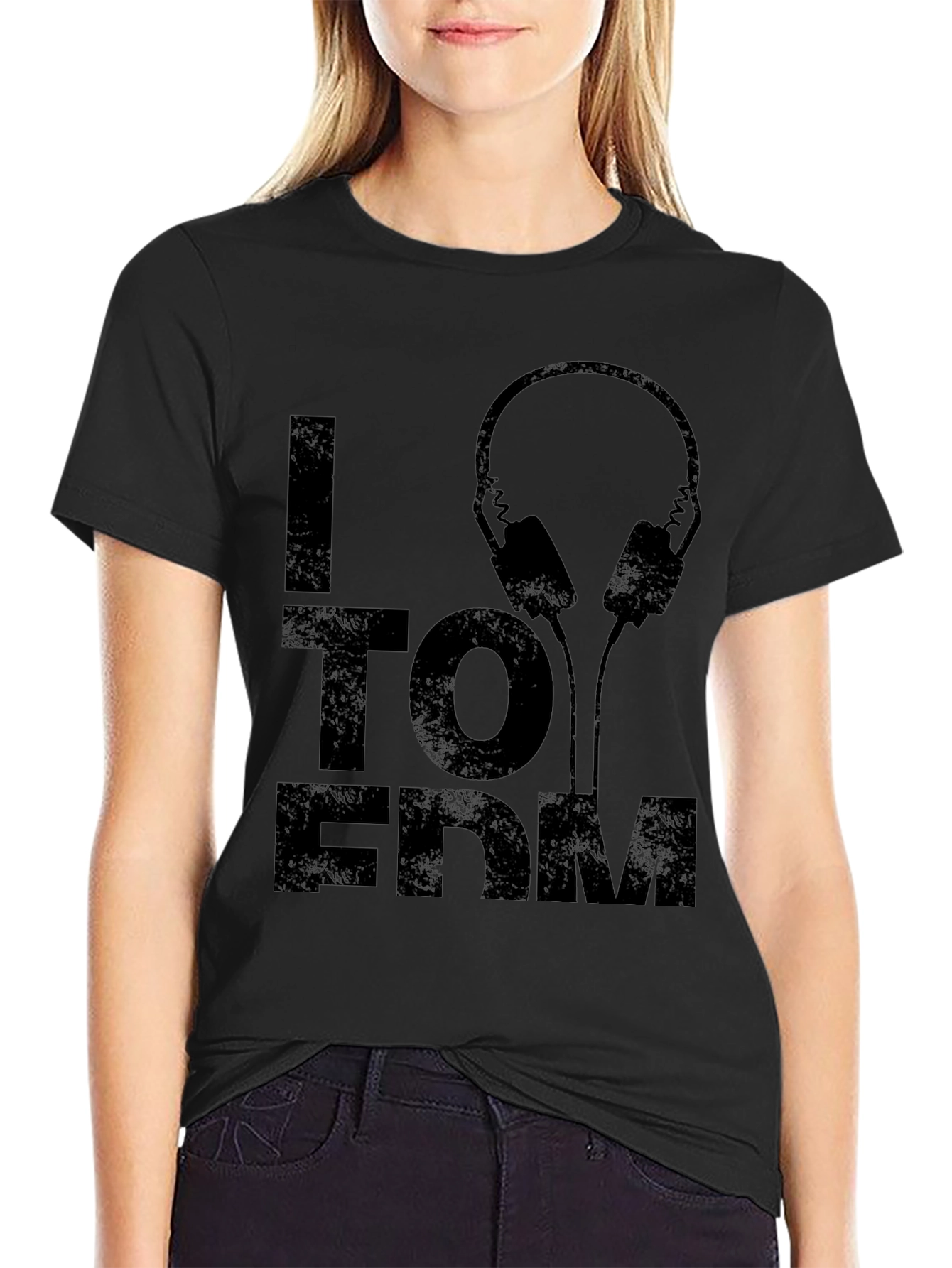 I Love EDM Graphic T-Shirt