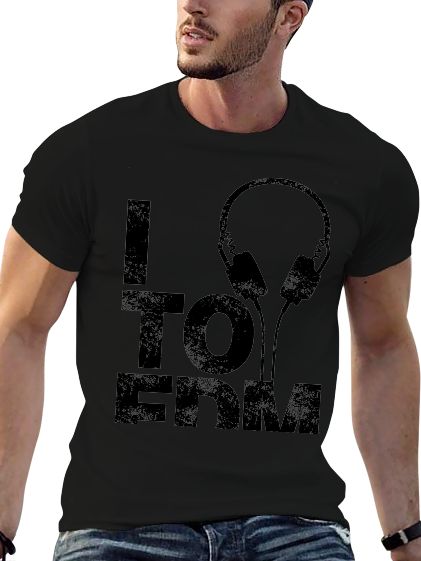 I Love EDM Graphic T-Shirt