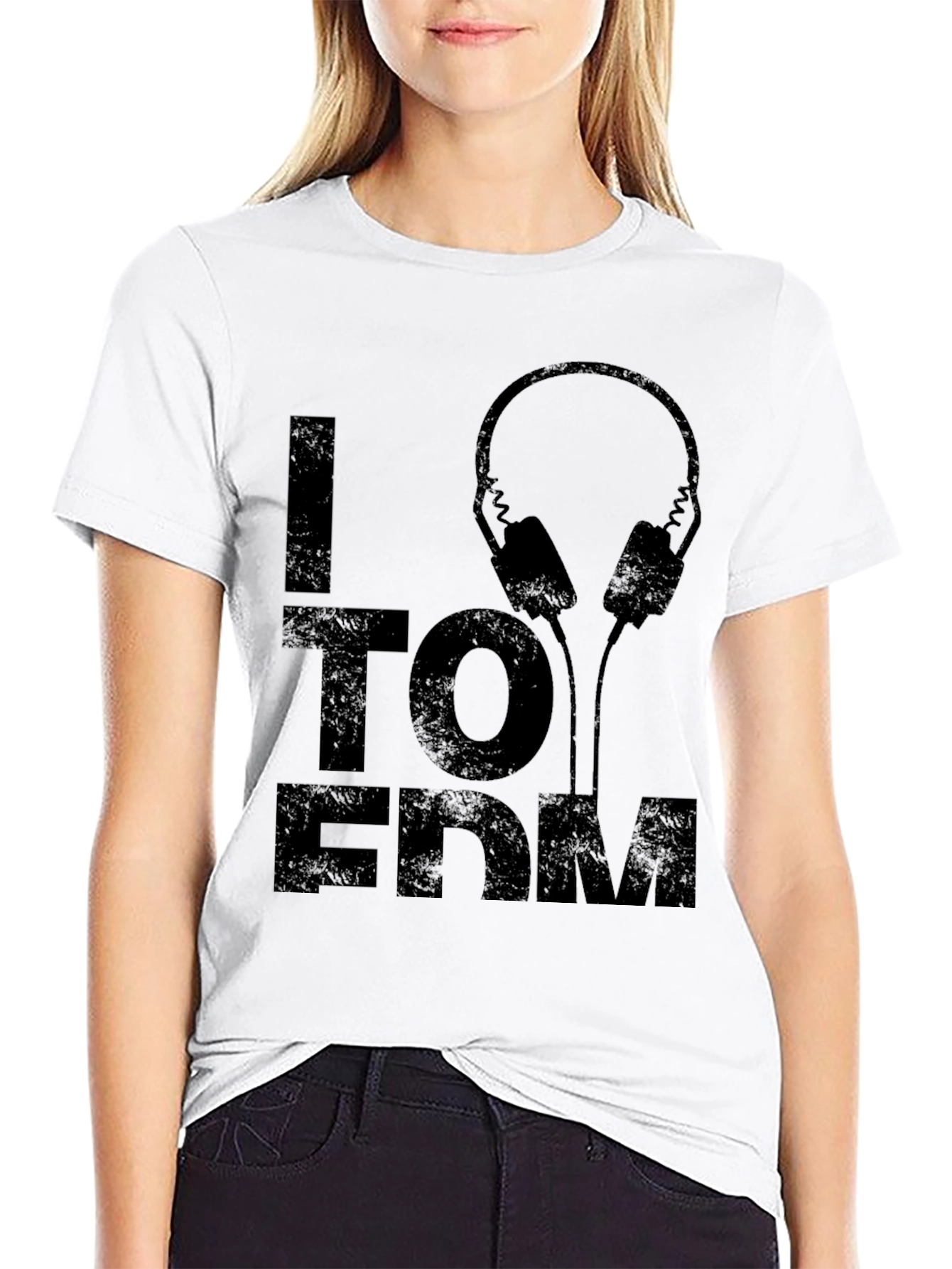 I Love EDM Graphic T-Shirt