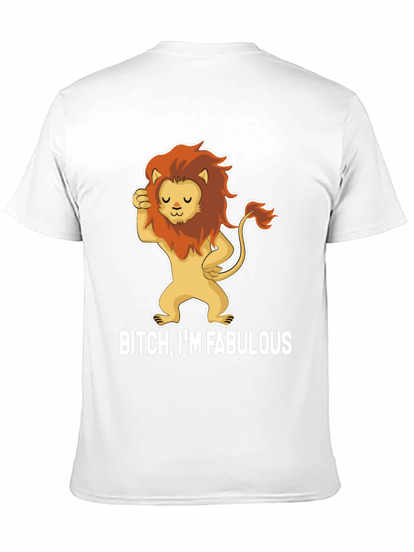 Fabulous Lion Graphic T-Shirt