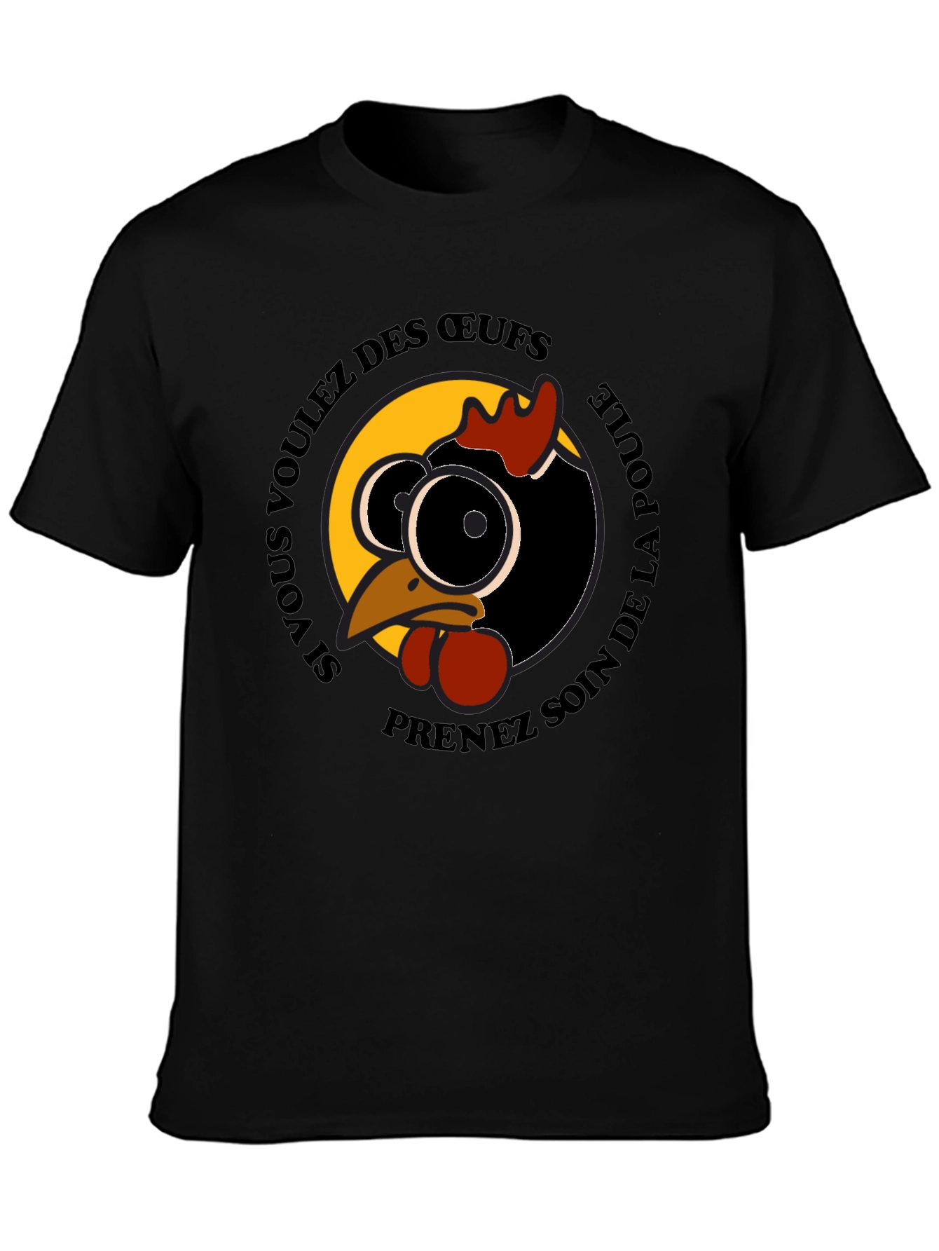Funny French Chicken T-Shirt