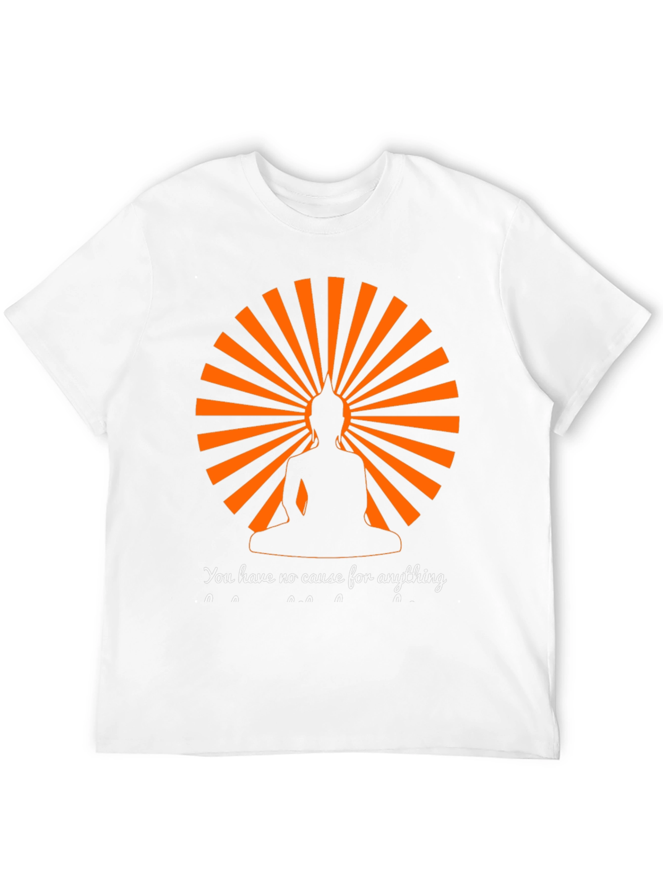 Buddha Silhouette T-Shirt - Spiritual Zen Design