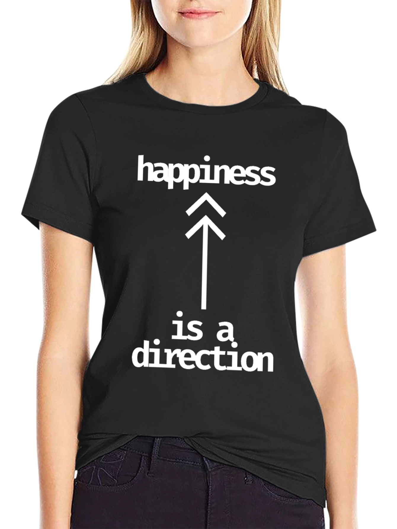 Happiness is a Direction Graphic T-Shirt - Unisex
