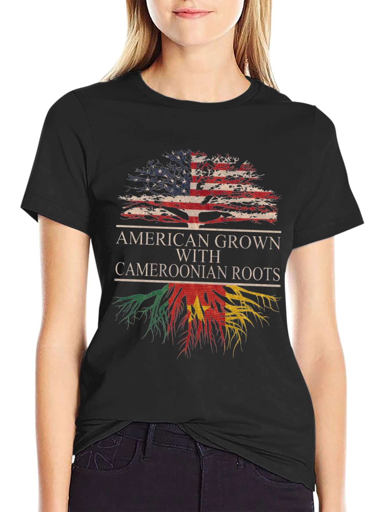 American Grown with Cameroonian Roots T-Shirt