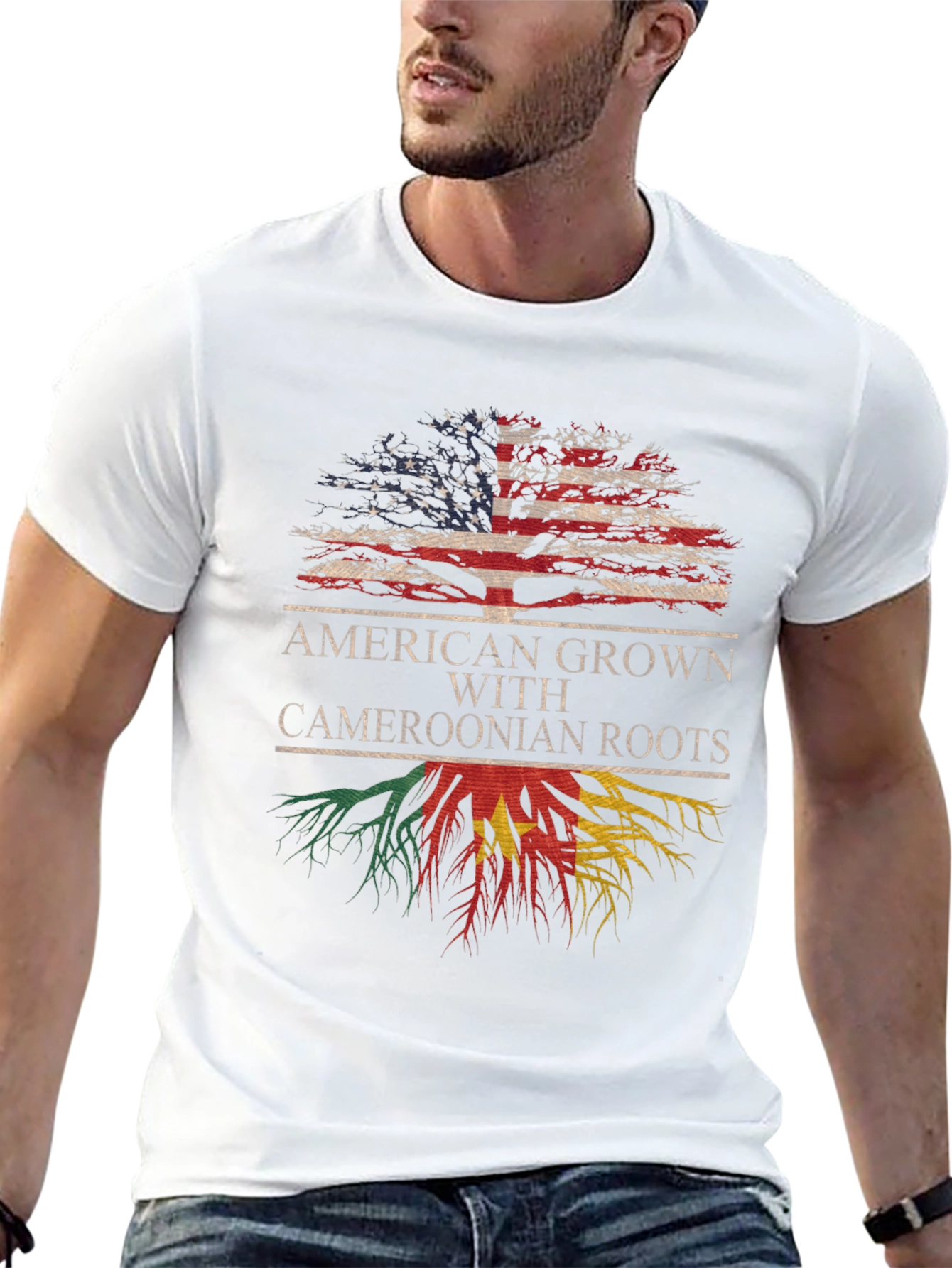 American Grown with Cameroonian Roots T-Shirt