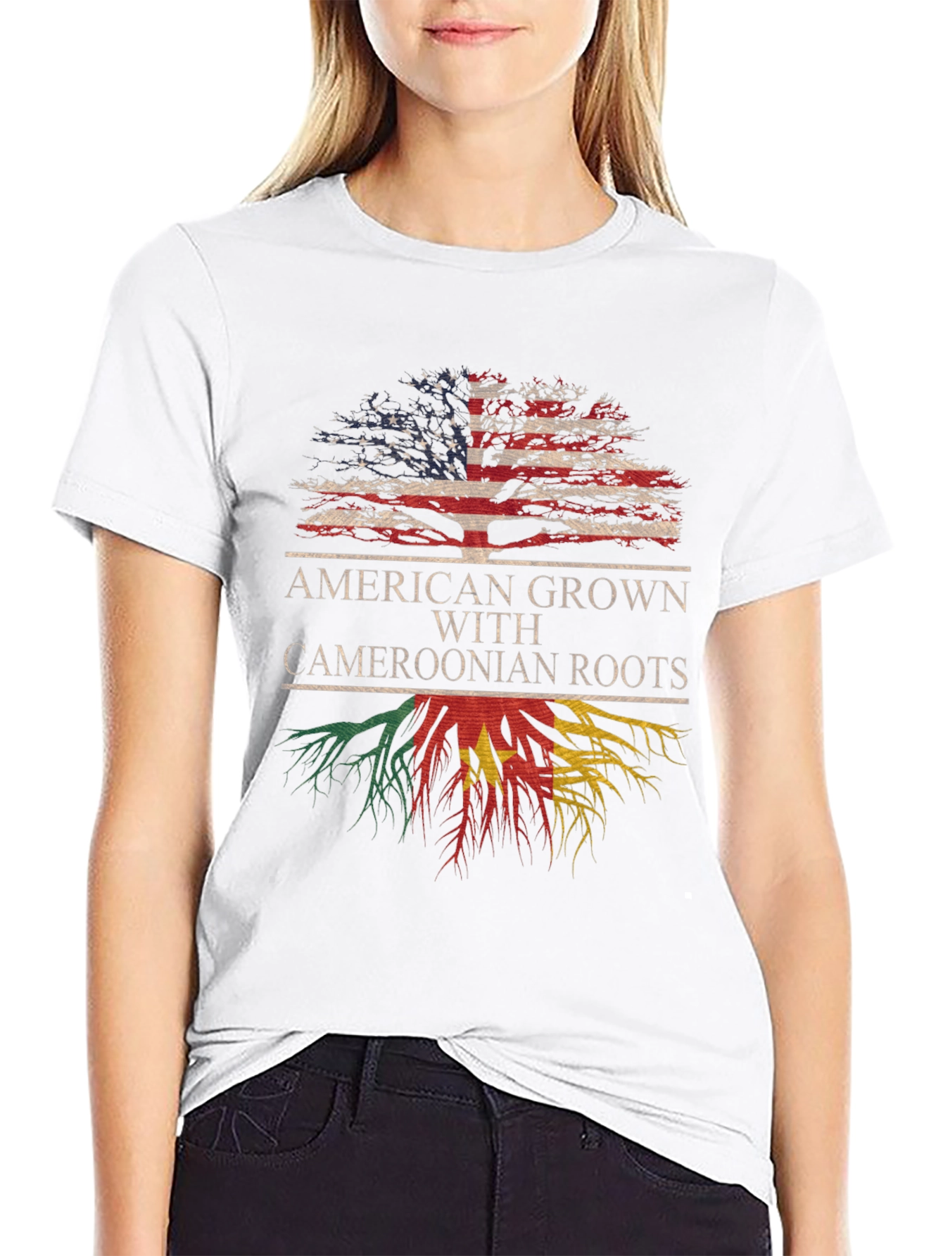 American Grown with Cameroonian Roots T-Shirt