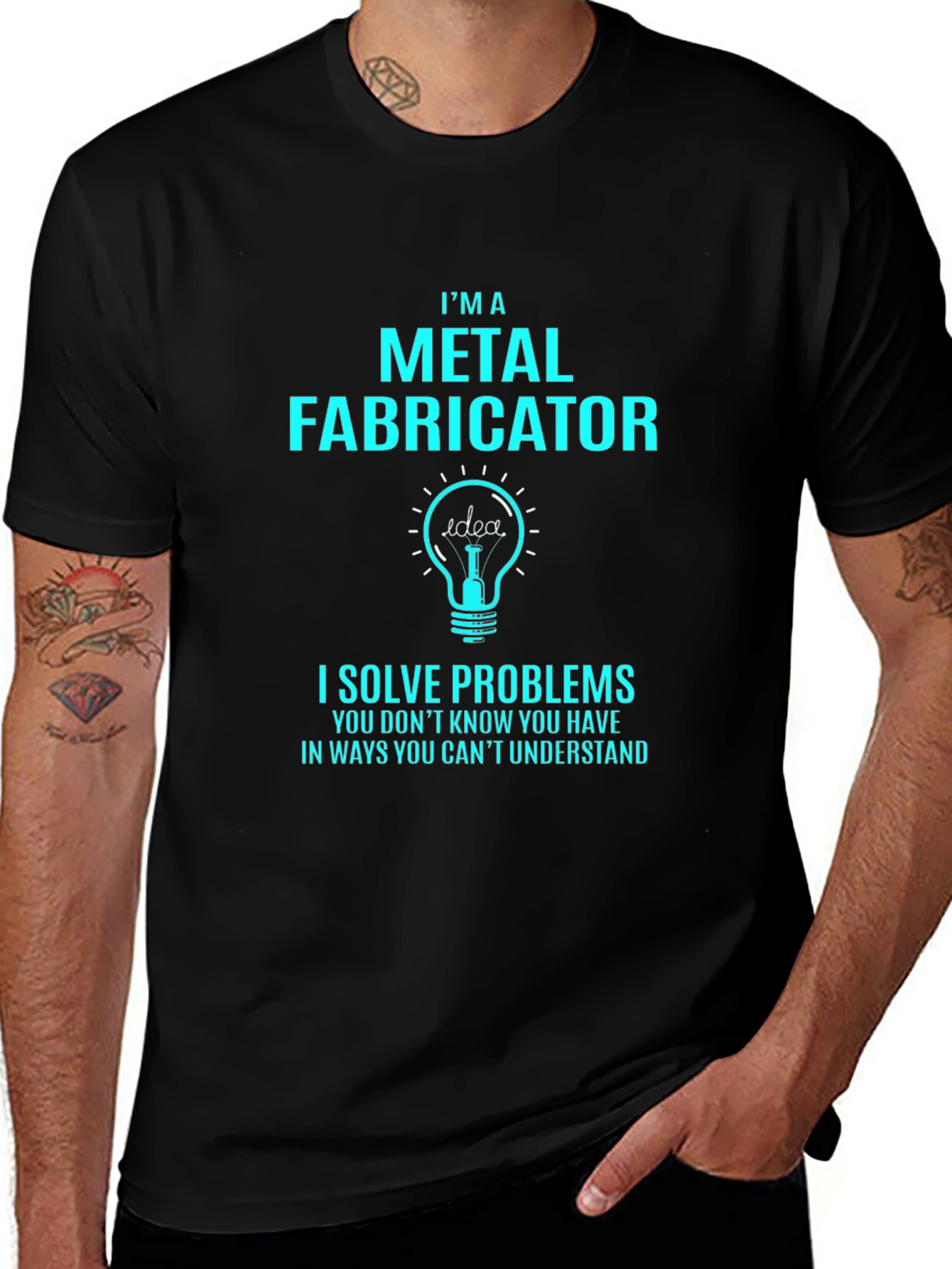 Metal Fabricator T-Shirt - Problem Solver Tee