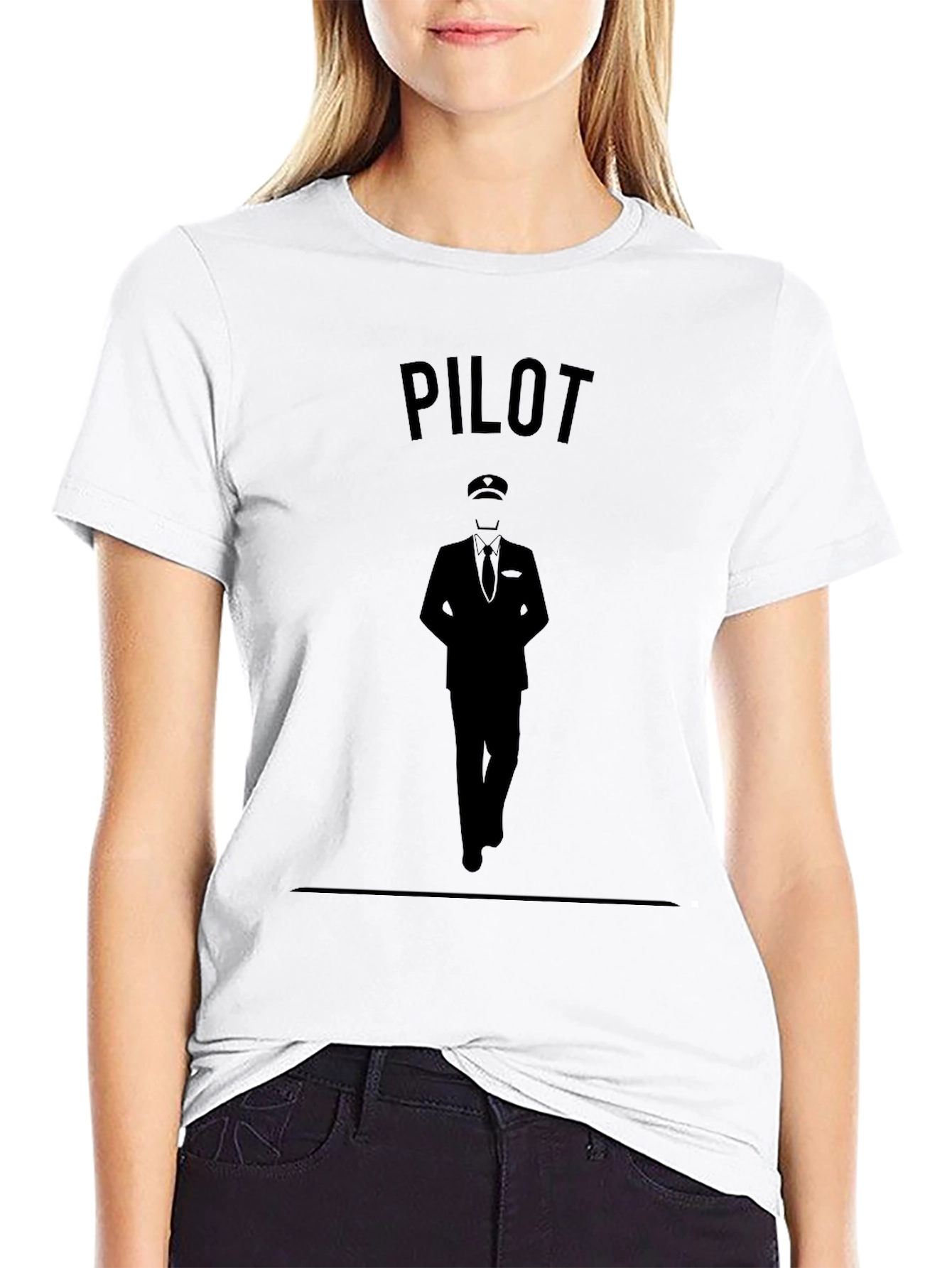 Pilot Graphic Tee - Aviation Inspired T-Shirt
