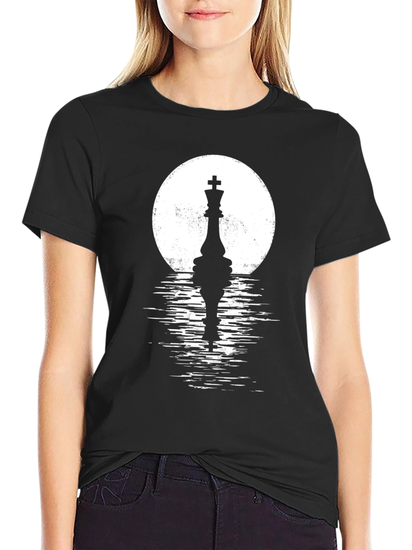 Chess King Moon T-Shirt