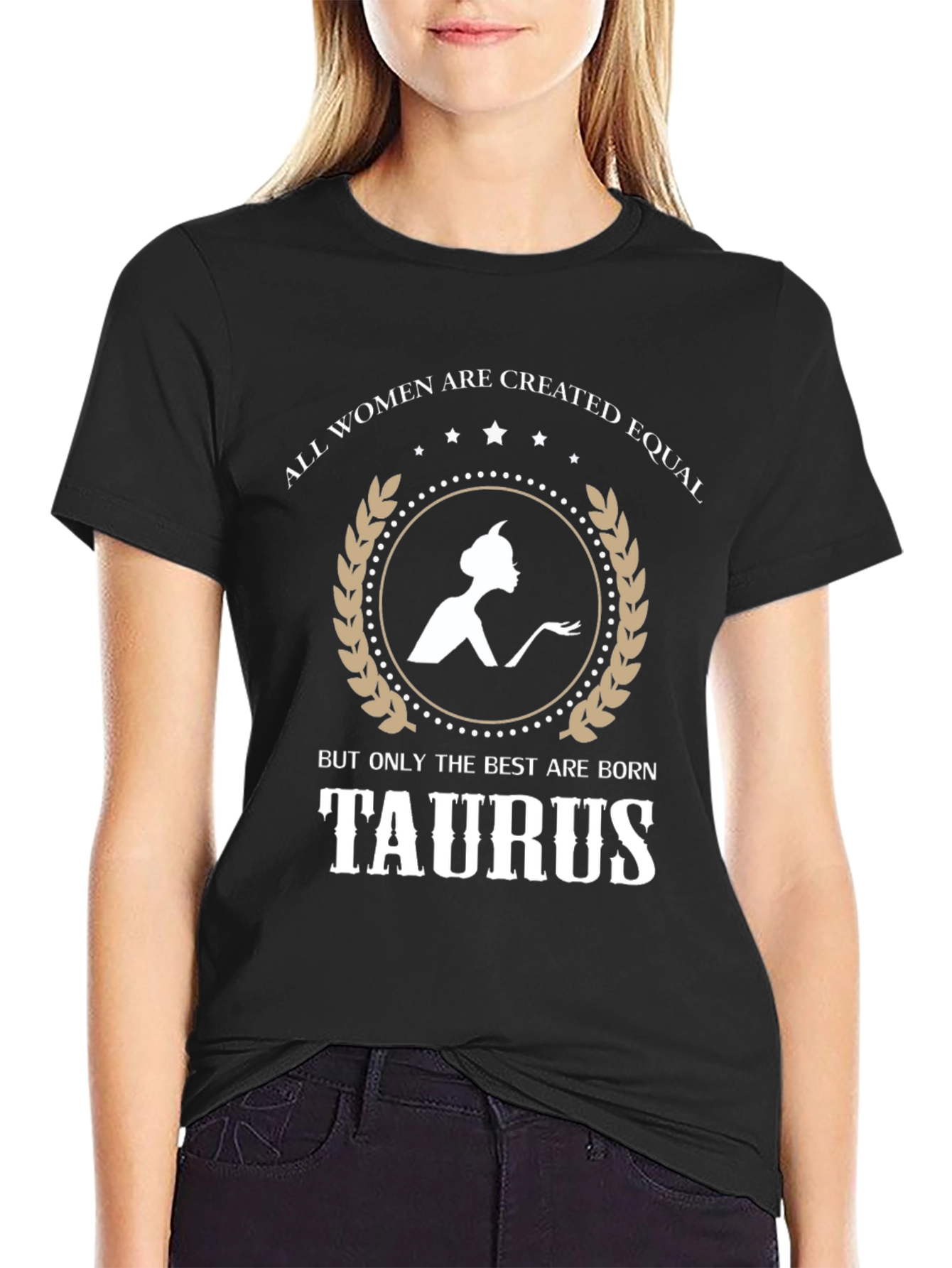 Taurus Woman Graphic Tee - Zodiac Birthday Shirt