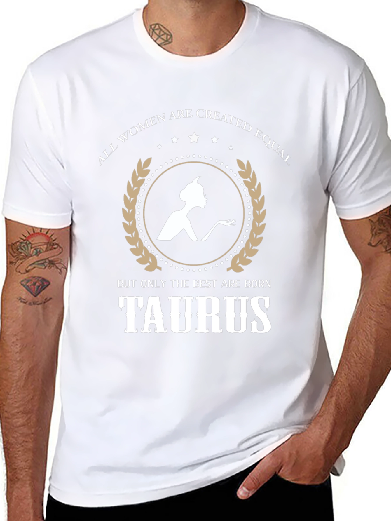 Taurus Woman Graphic Tee - Zodiac Birthday Shirt