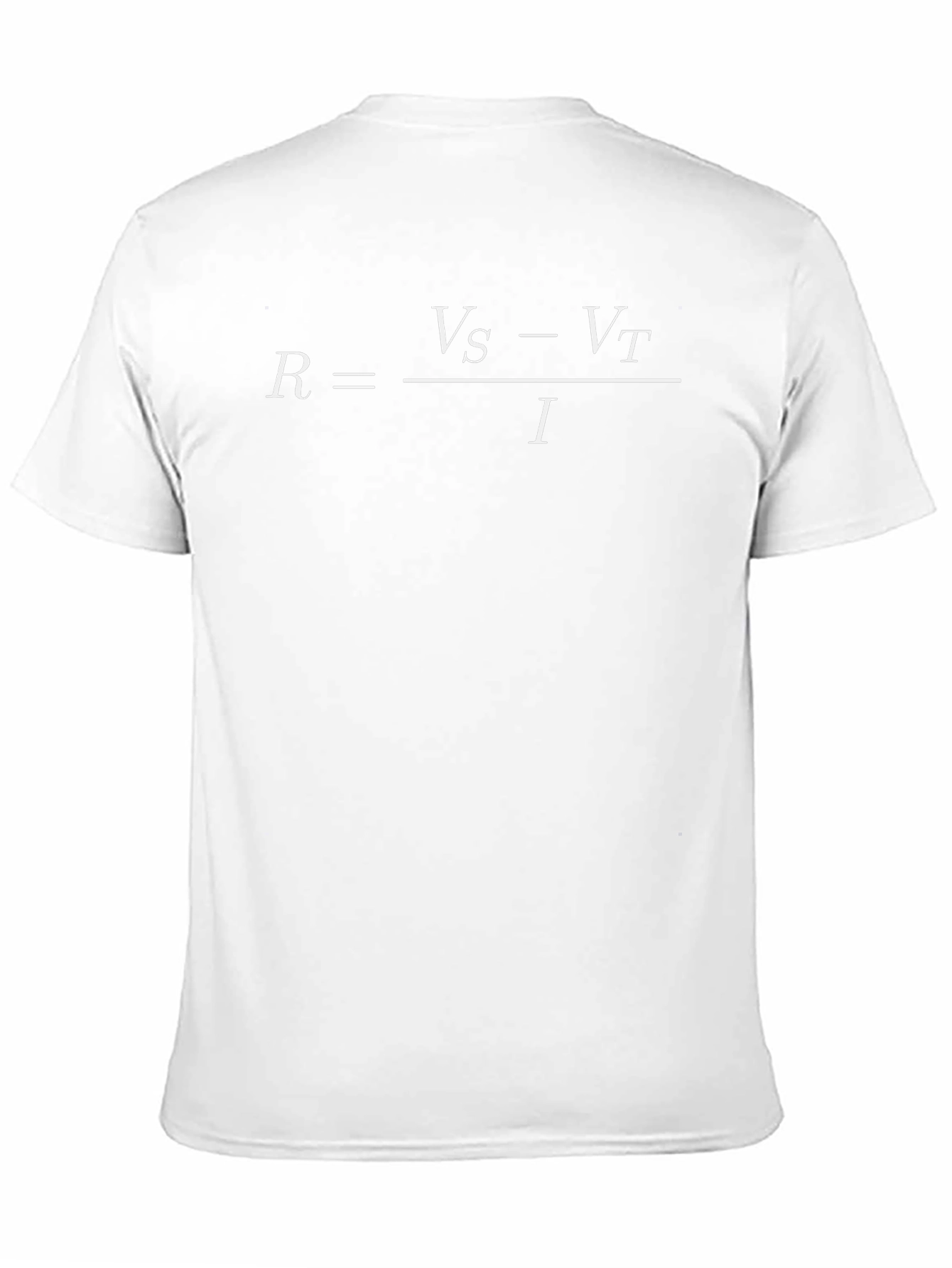 Resistance Formula T-Shirt: Ohms Law
