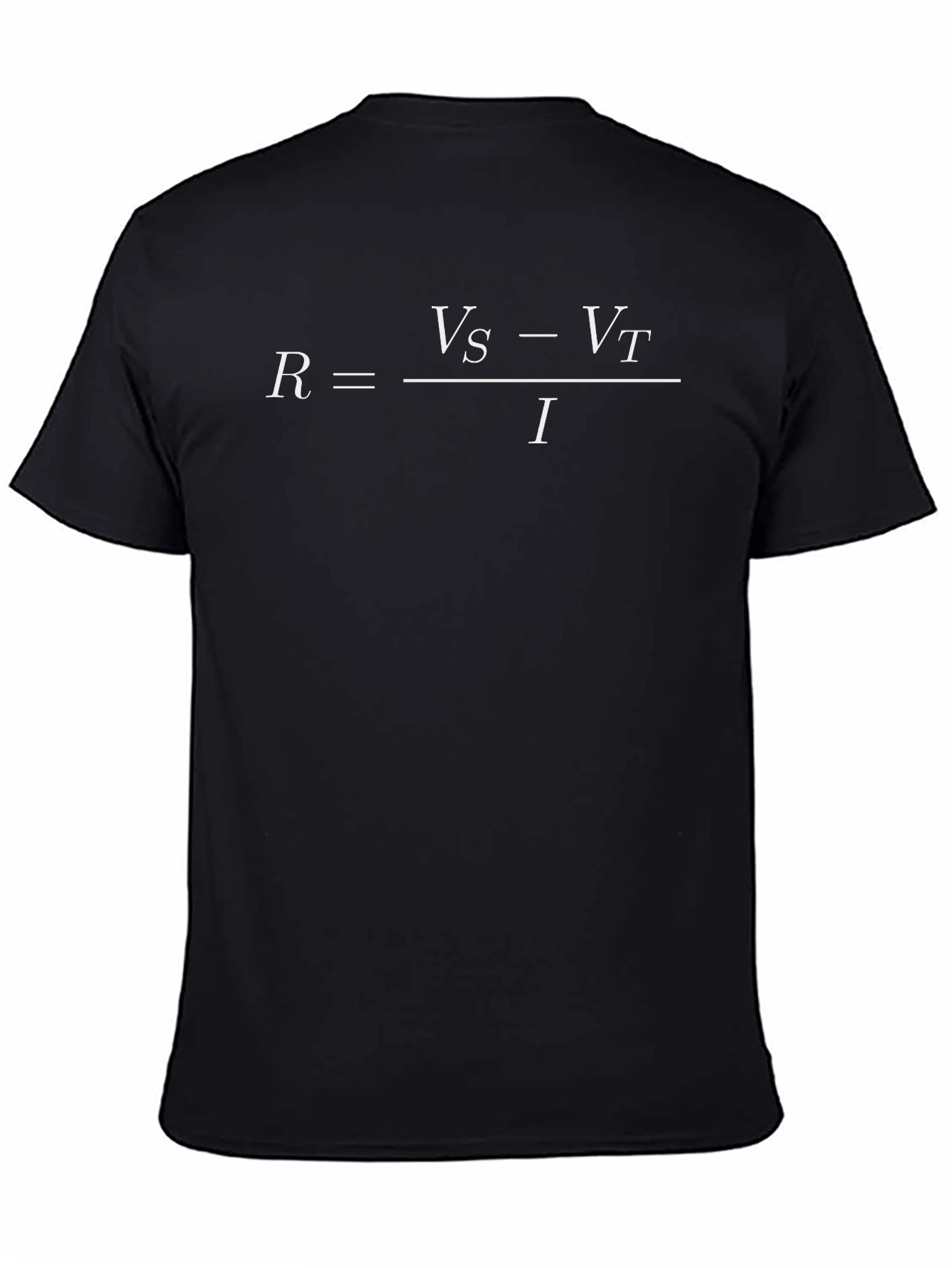 Resistance Formula T-Shirt: Ohms Law