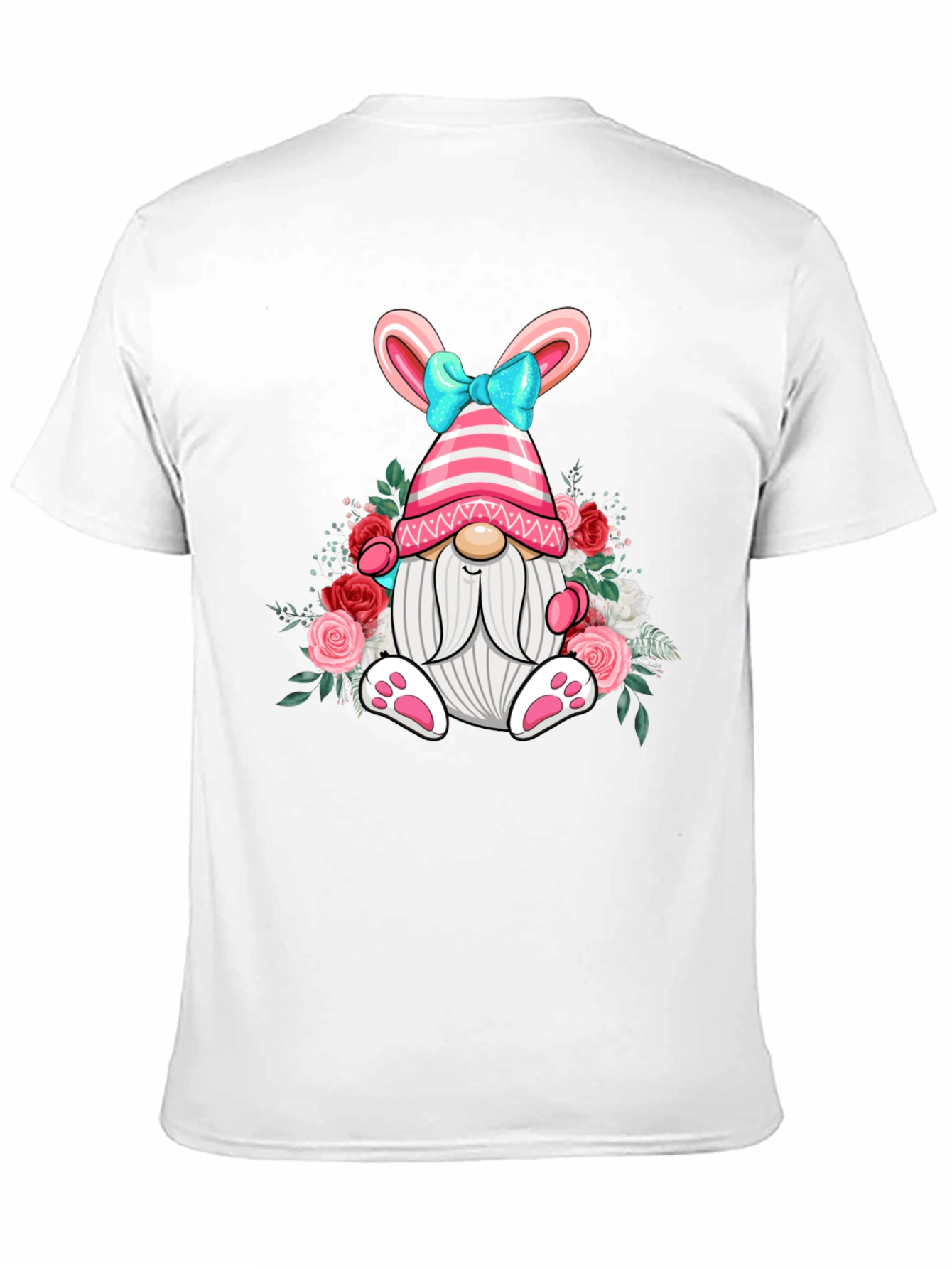Easter Bunny Gnome T-Shirt - Springtime Fun
