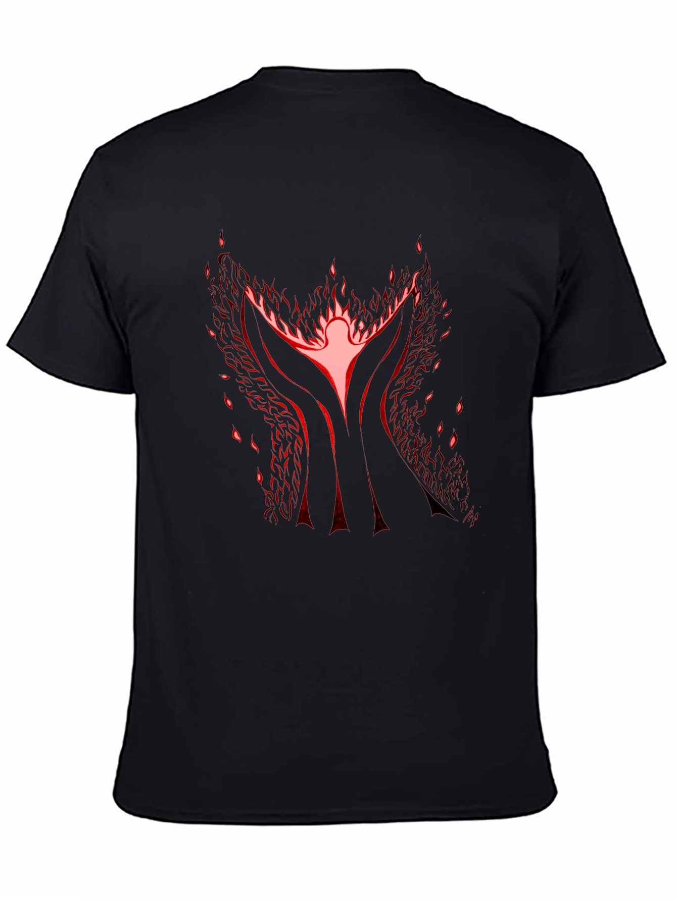 Phoenix Rising Black T-Shirt - Bold Graphic Tee