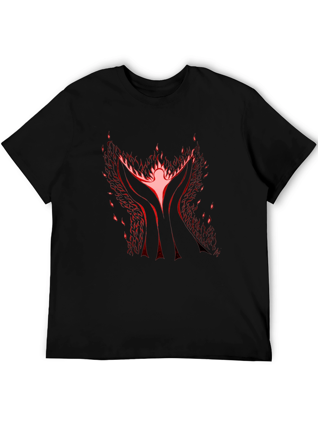 Phoenix Rising Black T-Shirt - Bold Graphic Tee