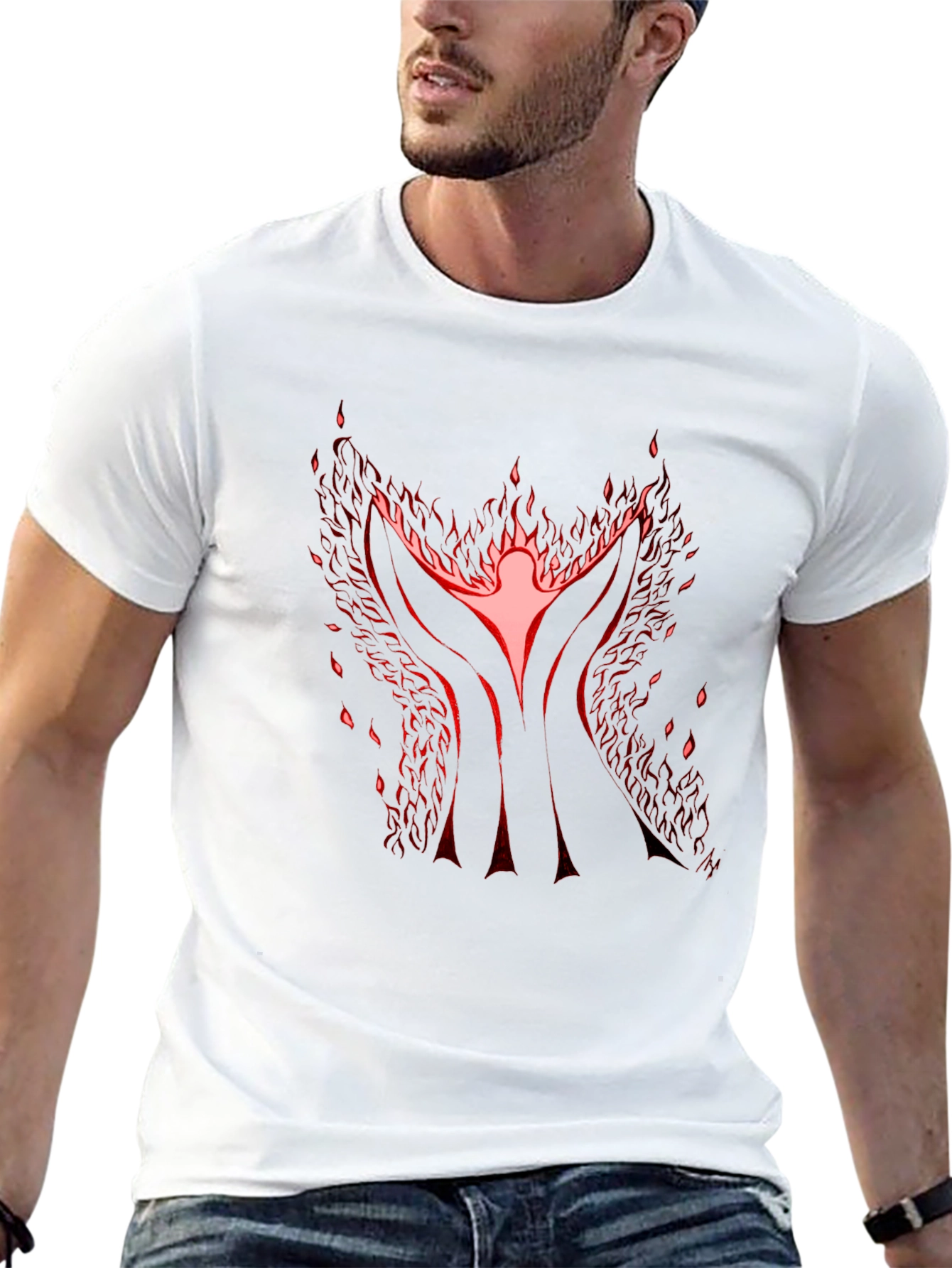 Phoenix Rising Black T-Shirt - Bold Graphic Tee