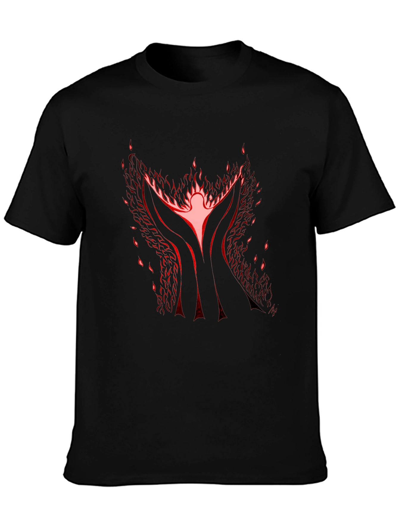 Phoenix Rising Black T-Shirt - Bold Graphic Tee