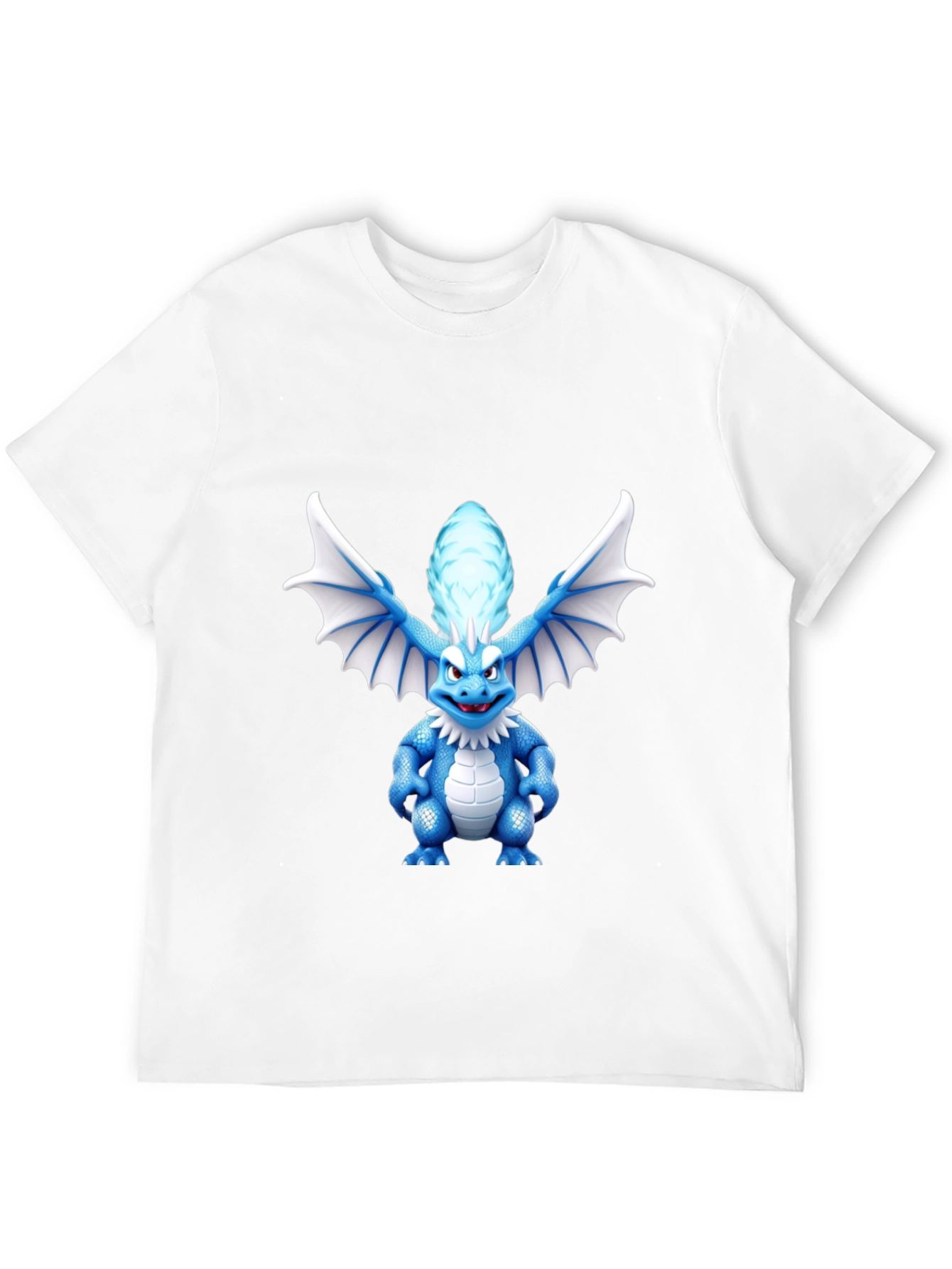 Dragon Cartoon Graphic Tee - Black Unisex Shirt