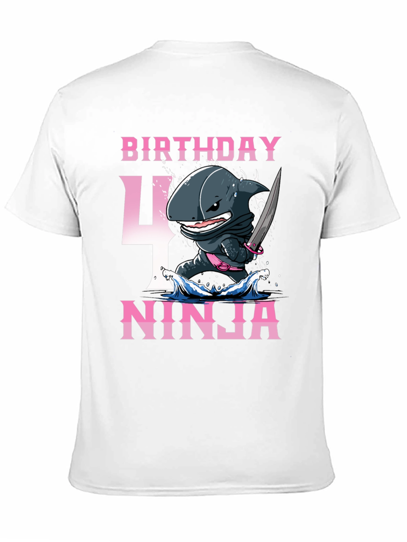 Birthday Ninja Shark T-Shirt
