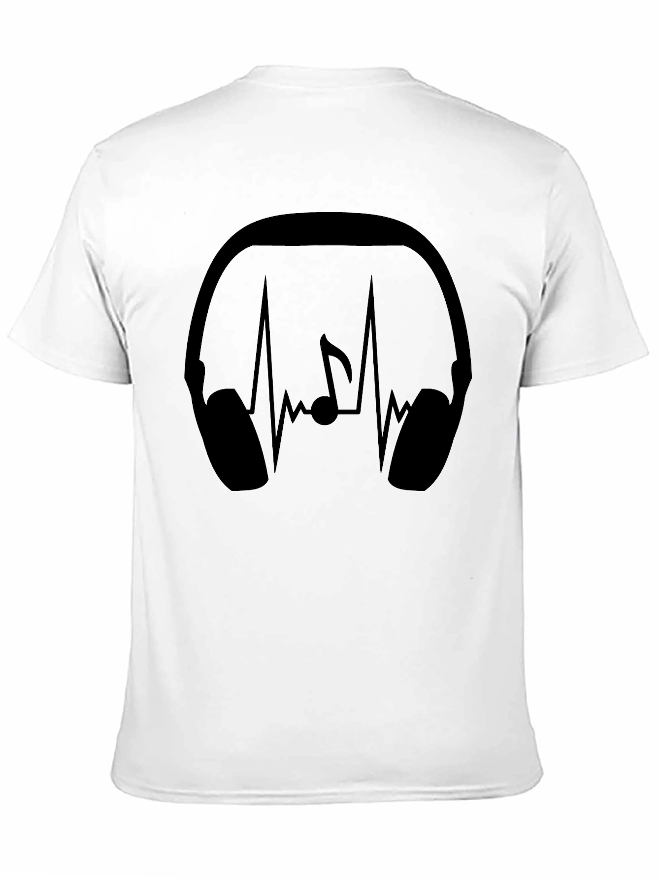 Music Lover Black Graphic Tee