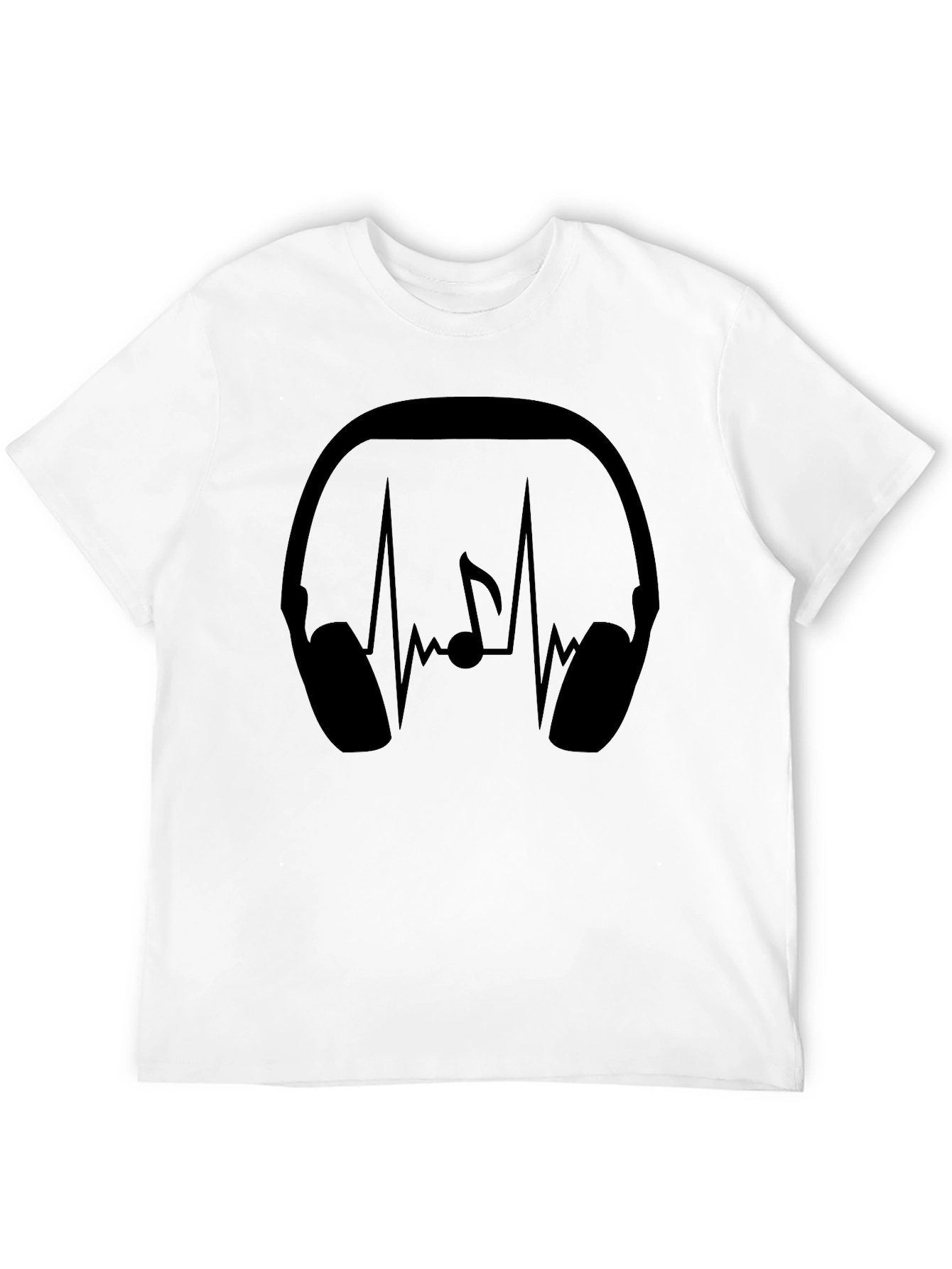 Music Lover Black Graphic Tee