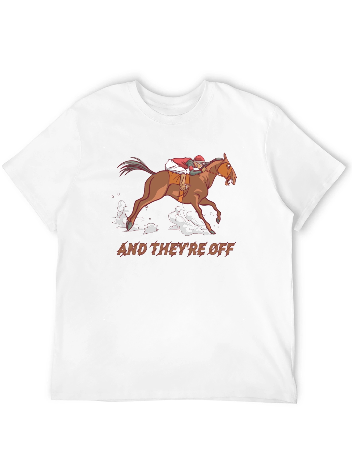 Horse Racing T-Shirt: And Theyre Off!