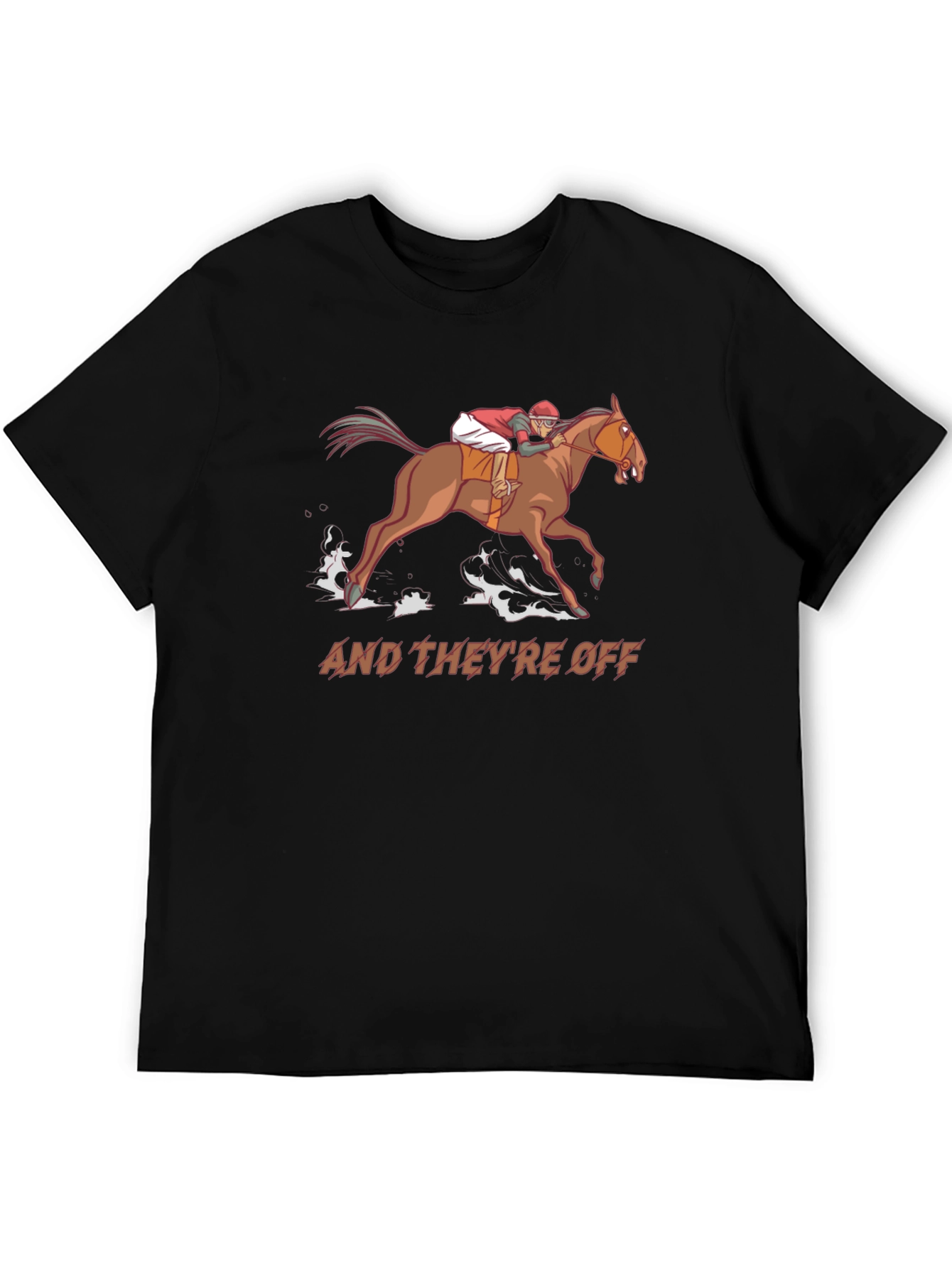 Horse Racing T-Shirt: And Theyre Off!
