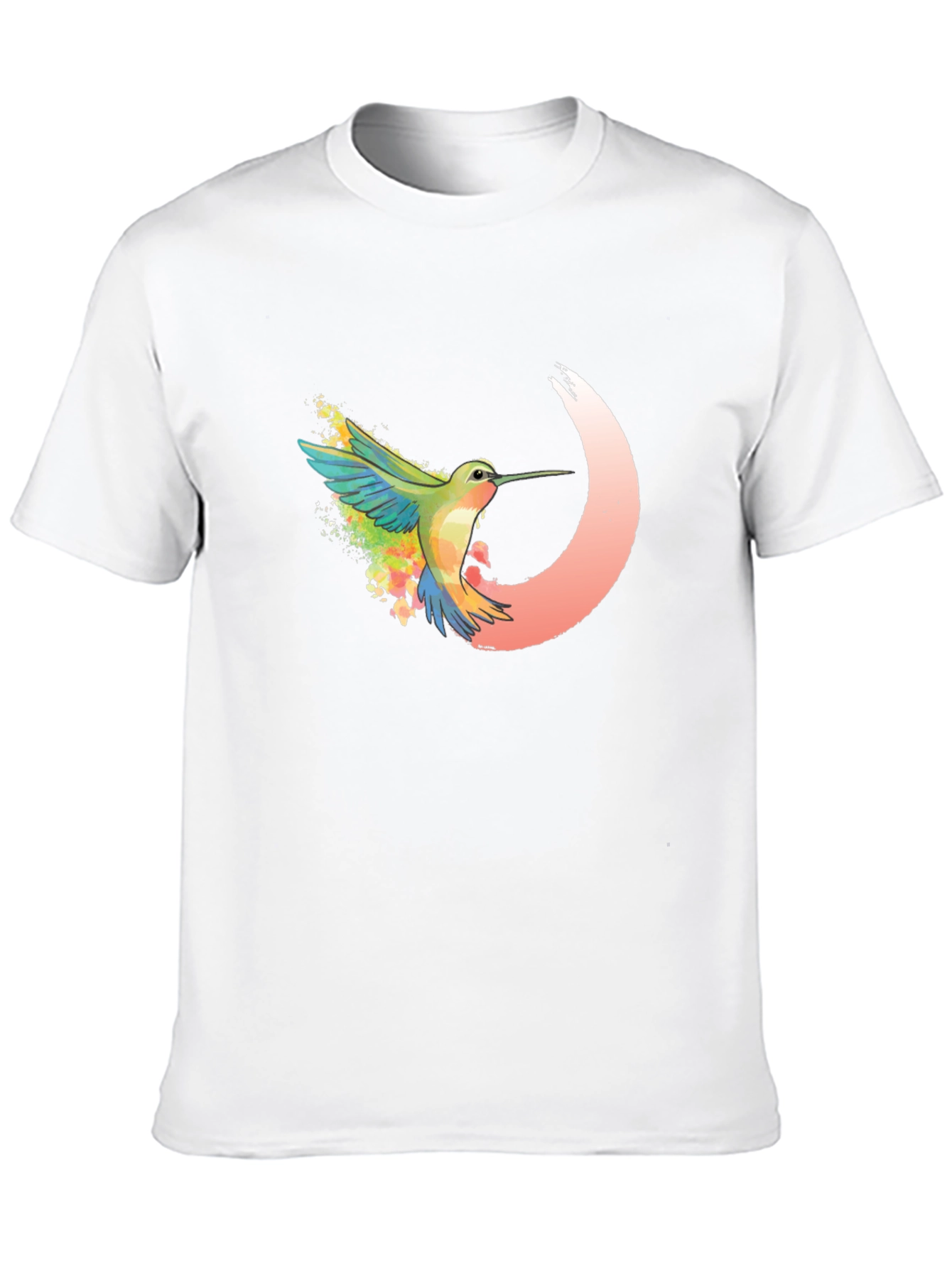 Hummingbird Graphic Black T-Shirt