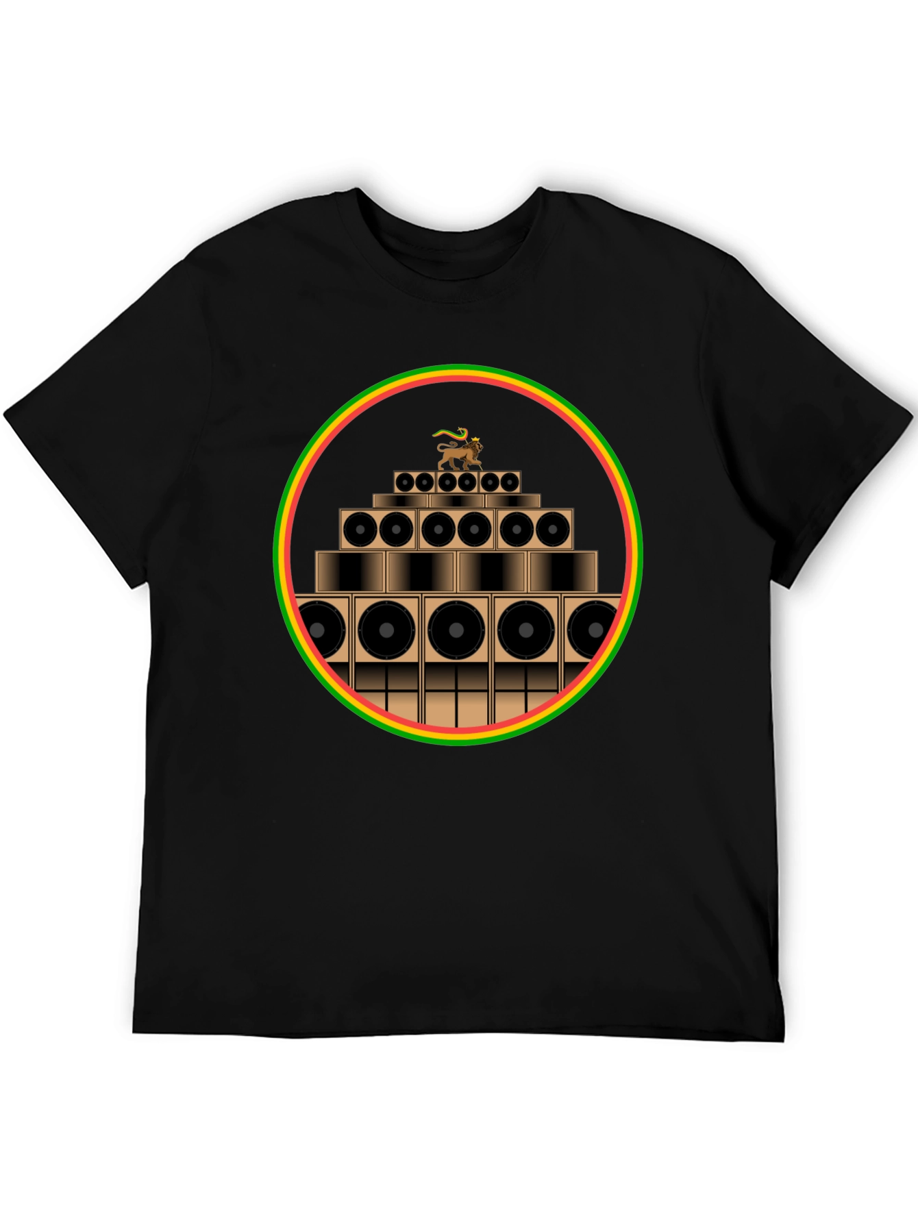 Rasta Sound System Graphic T-Shirt