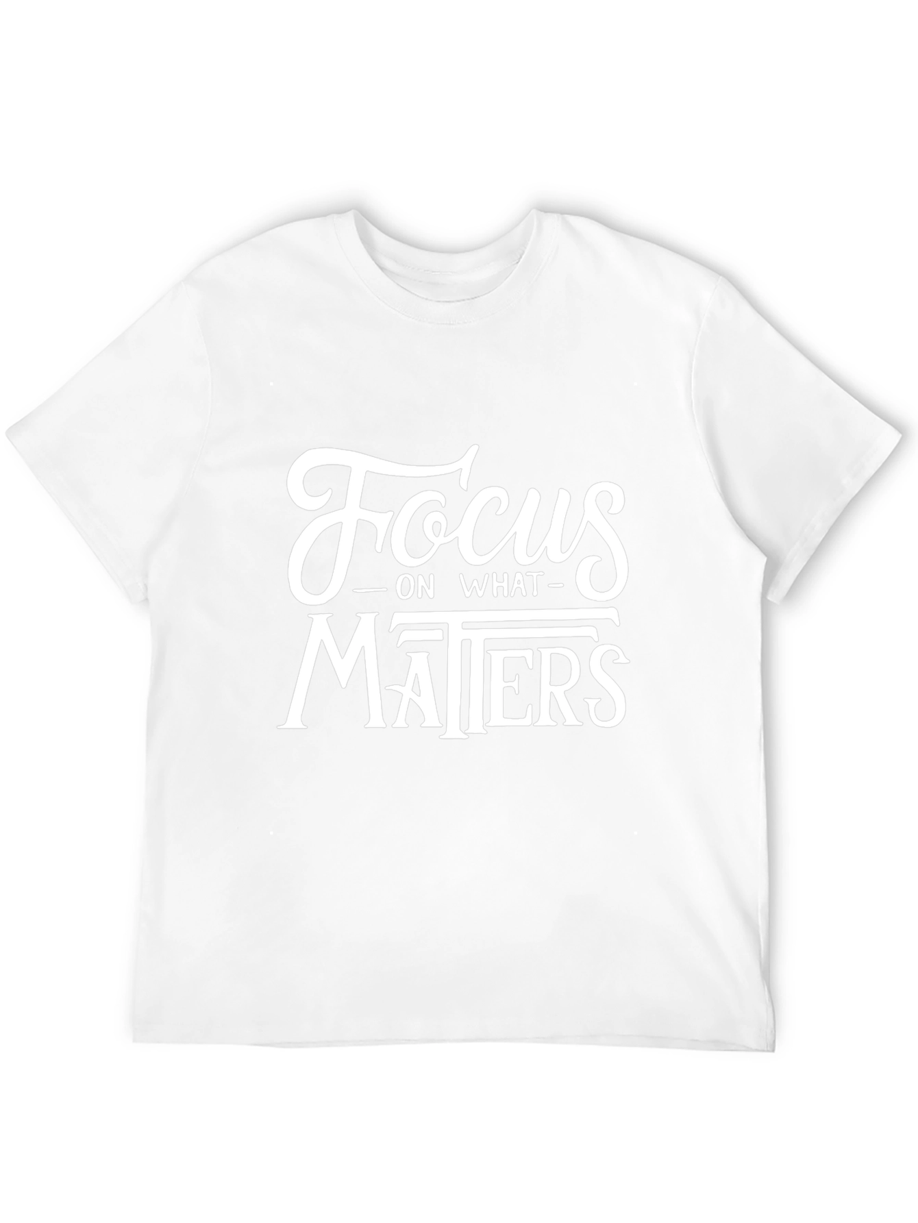 Focus on What Matters Black T-Shirt