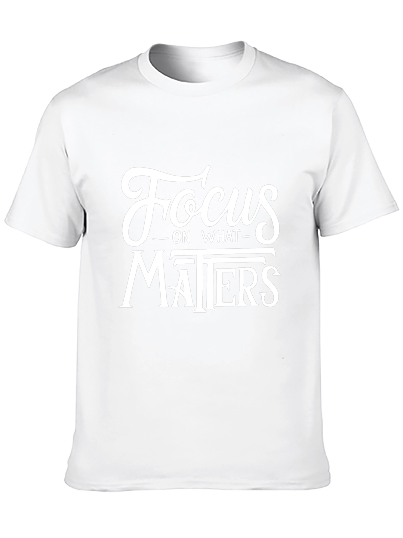 Focus on What Matters Black T-Shirt