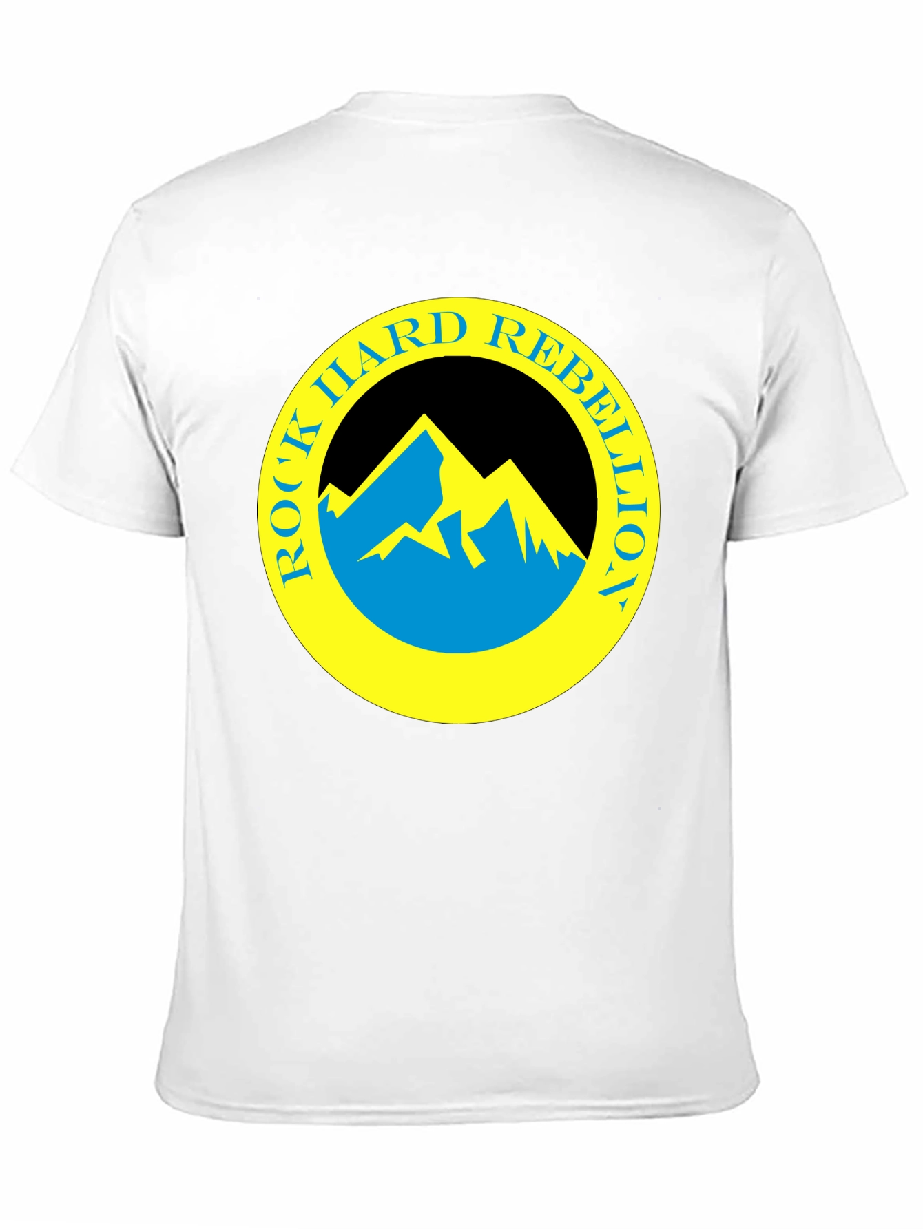 Rock Hard Rebellion Graphic Tee - Black