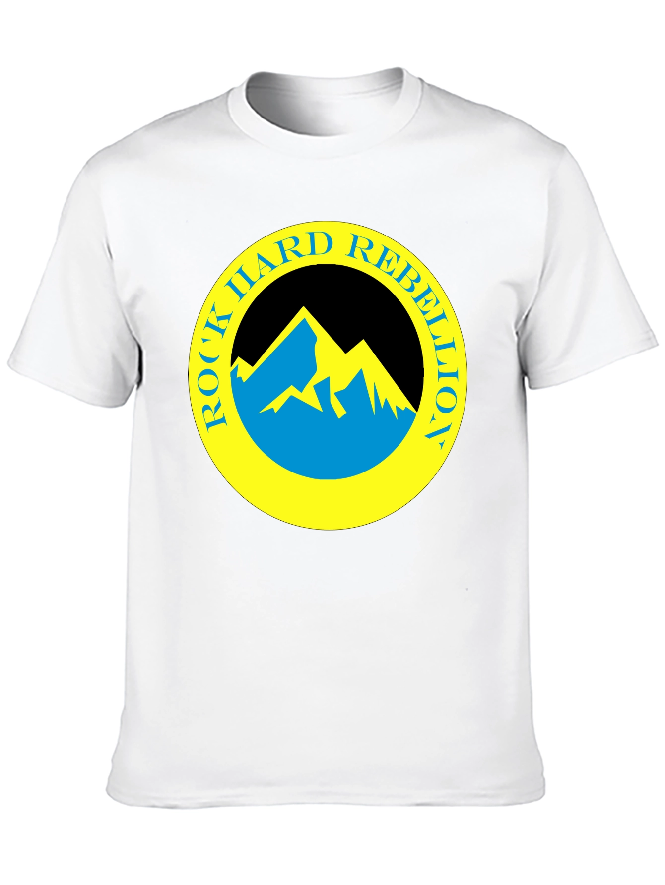 Rock Hard Rebellion Graphic Tee - Black